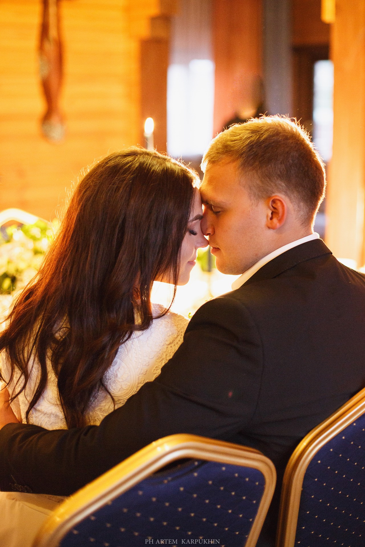 Алексей и Светлана Венчание, сентябрь 2018. Фотограф городских и семейных событий Артем Карпухин
