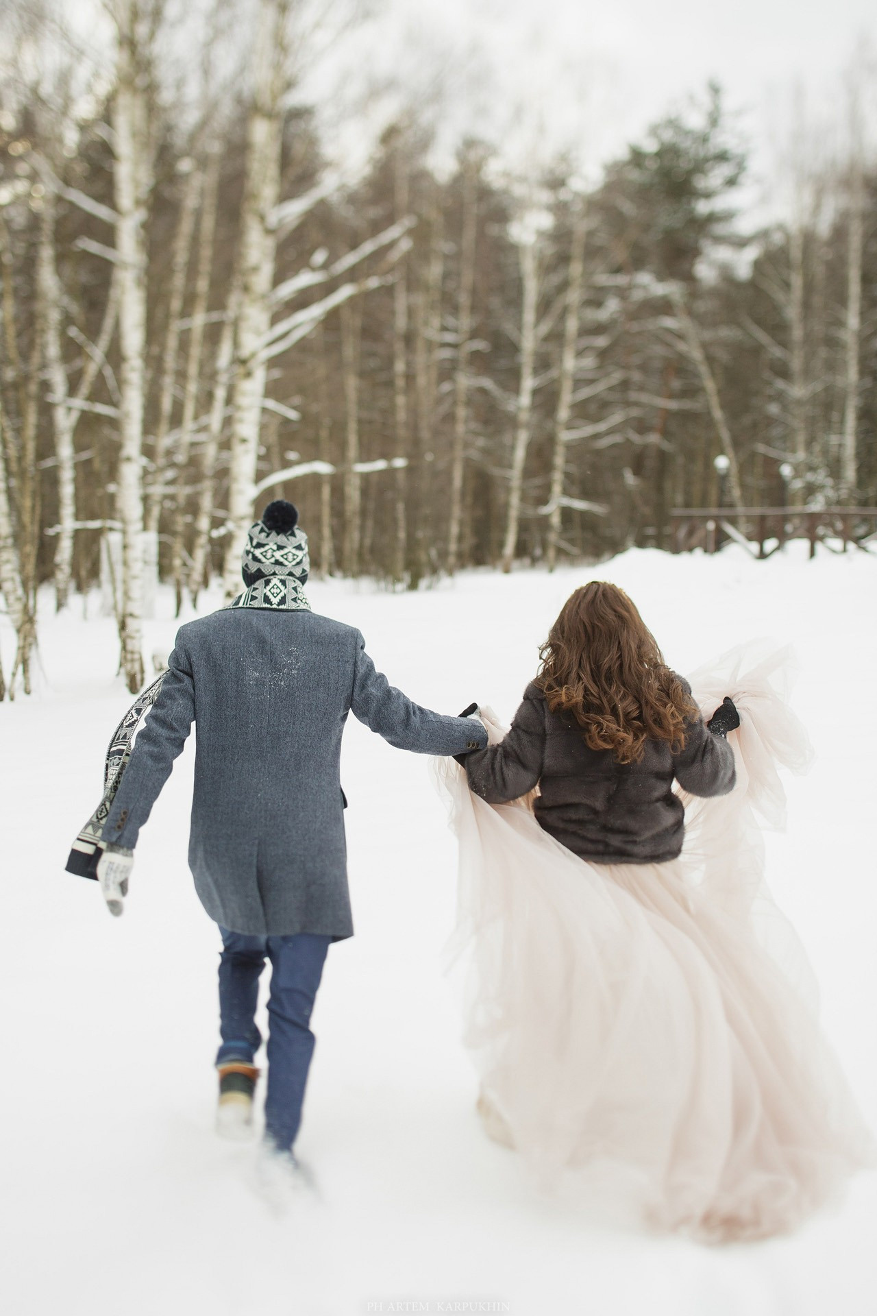 Артем и Алина. Свадебный день в Муроме зима 2018. Фотограф городских и семейных событий Артем Карпухин