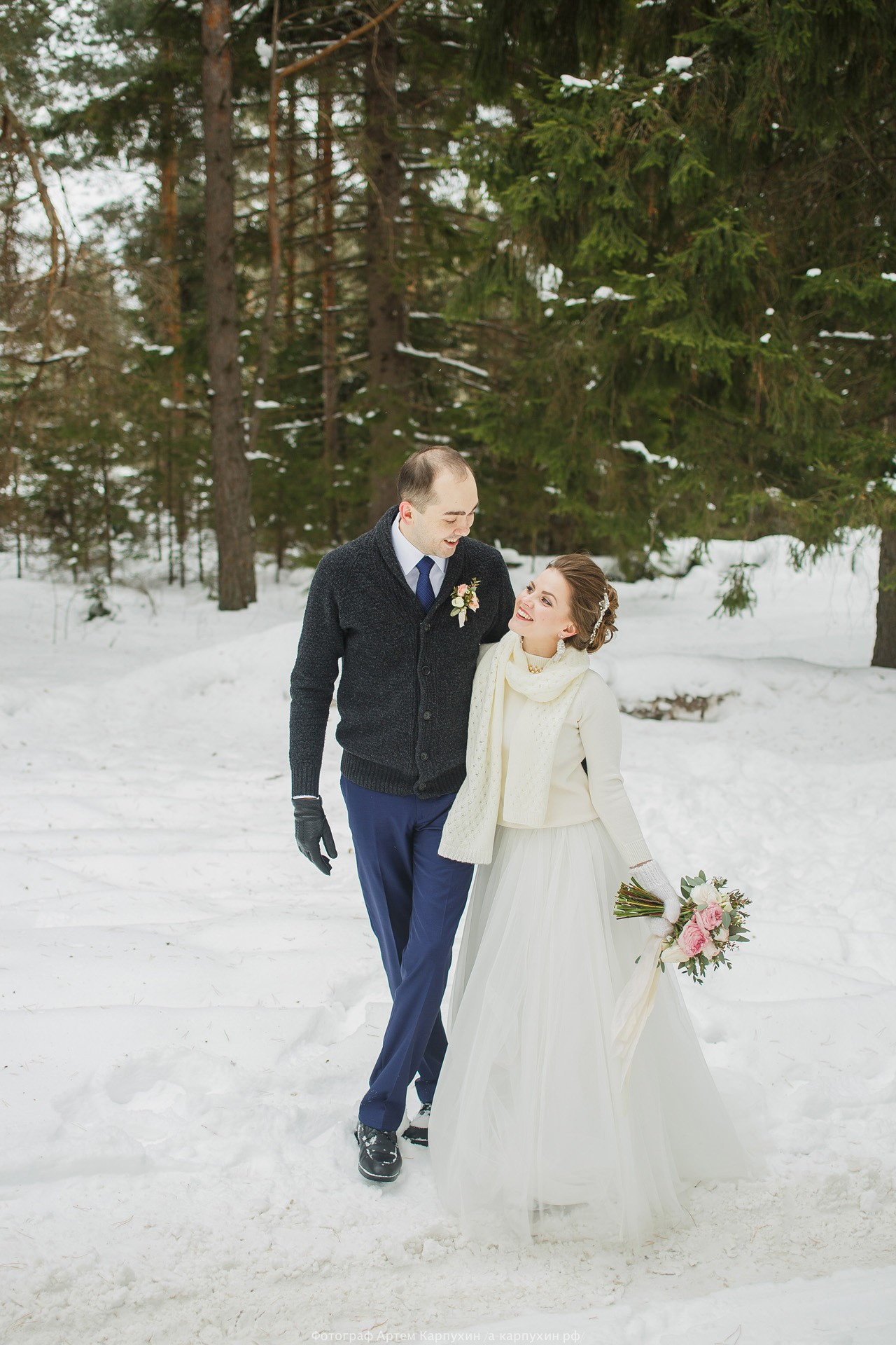 Февраль 2017 Уютная свадьба. Фотограф городских и семейных событий Артем Карпухин