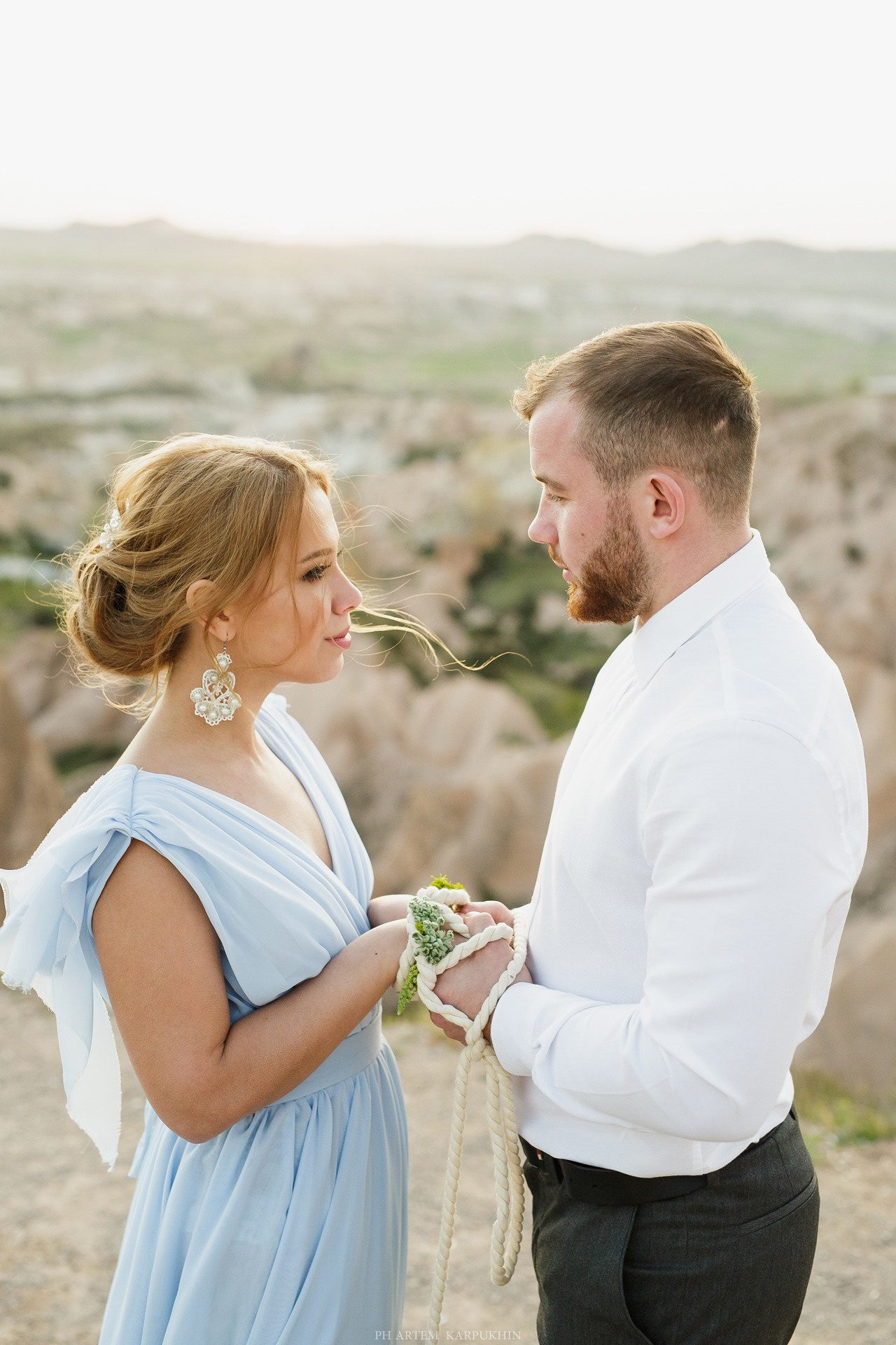 Каппадокия Турция. Свадебная фотосессия Саши и Кати. Фотограф городских и семейных событий Артем Карпухин