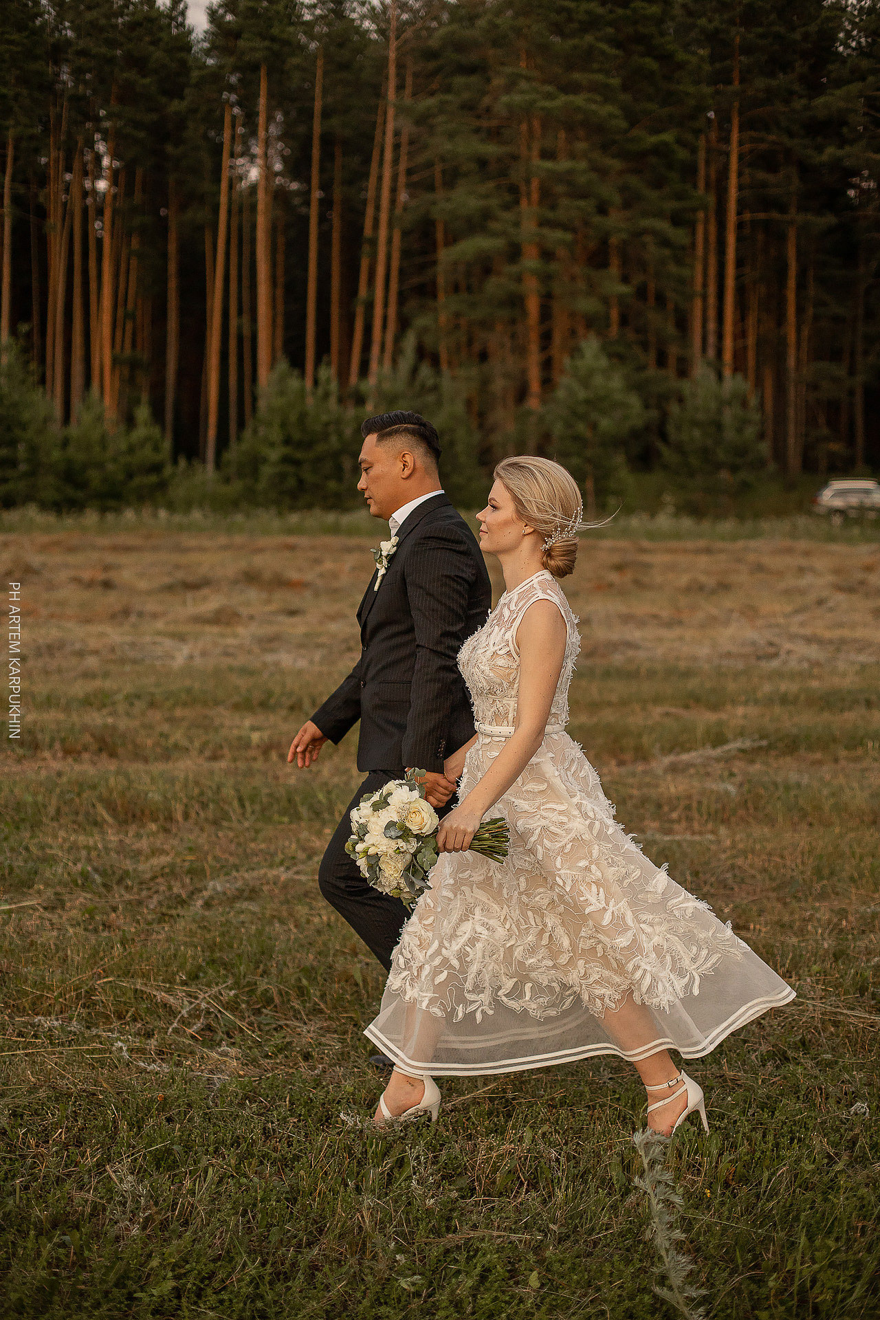 Свадебный день, фотограф в Выксе, база отдыха Металлург. Фотограф городских и семейных событий Артем Карпухин