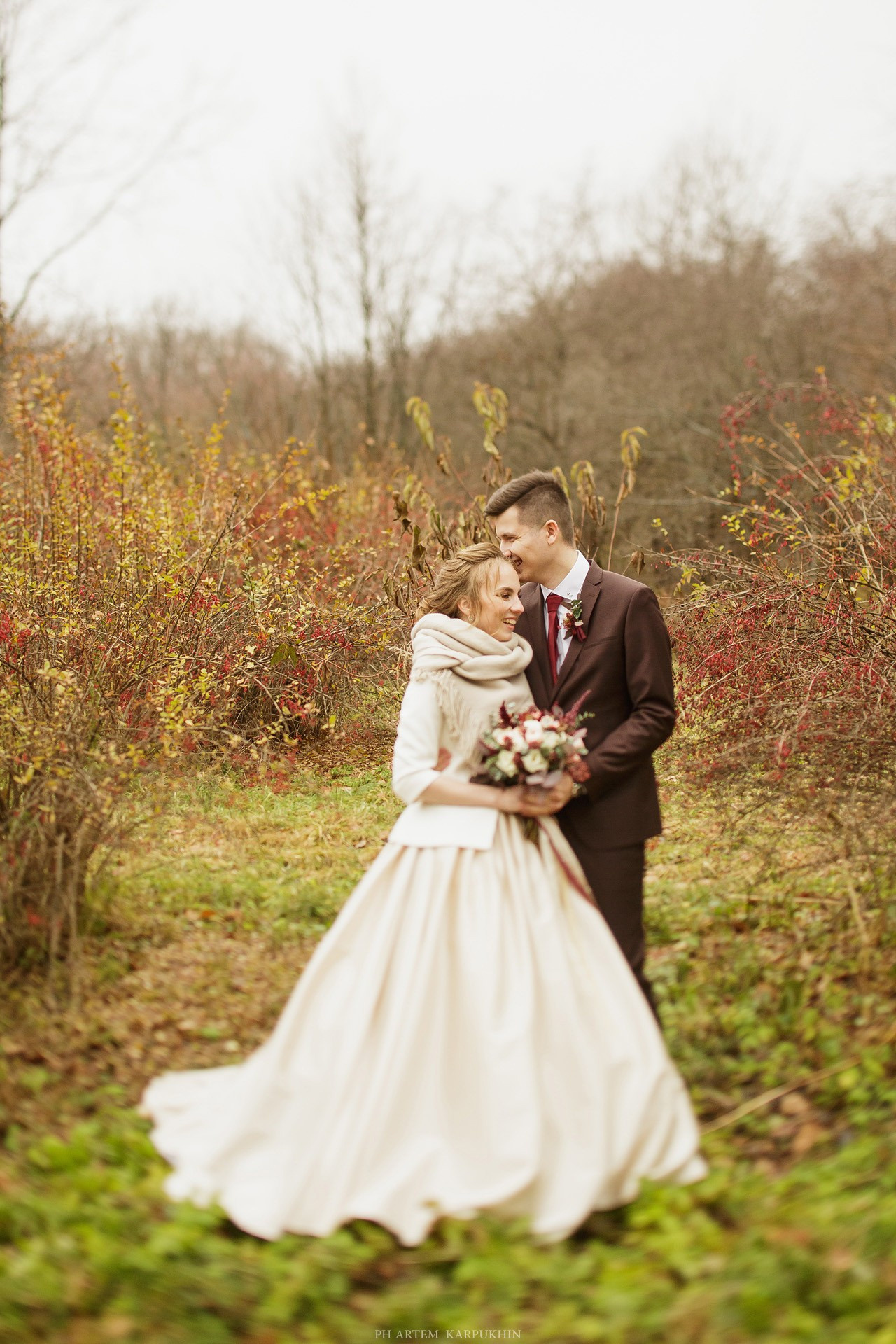 КостяВика осень 2017. Свадебный день. Фотограф городских и семейных событий Артем Карпухин