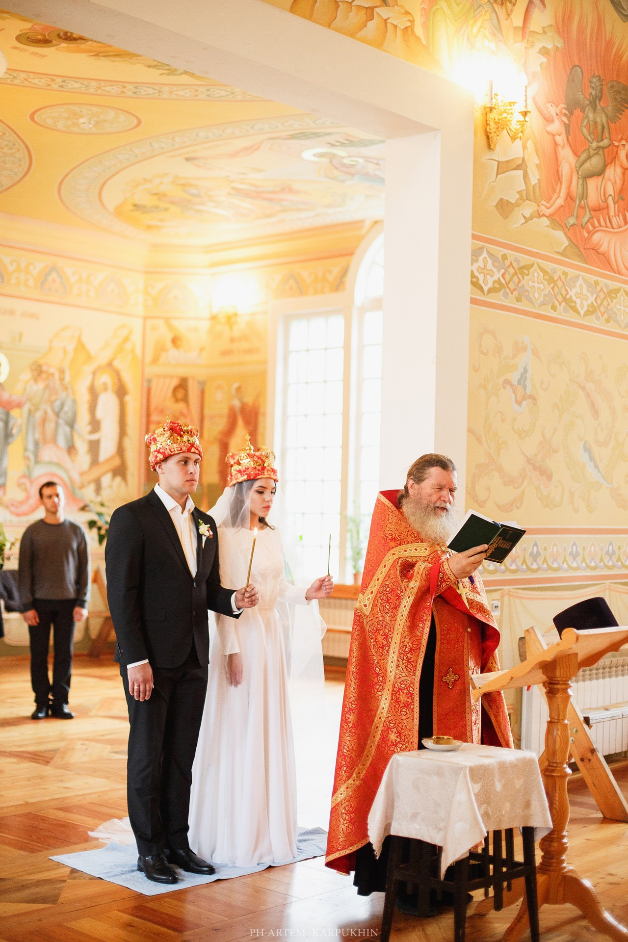 Алексей и Светлана Венчание, сентябрь 2018. Фотограф городских и семейных событий Артем Карпухин