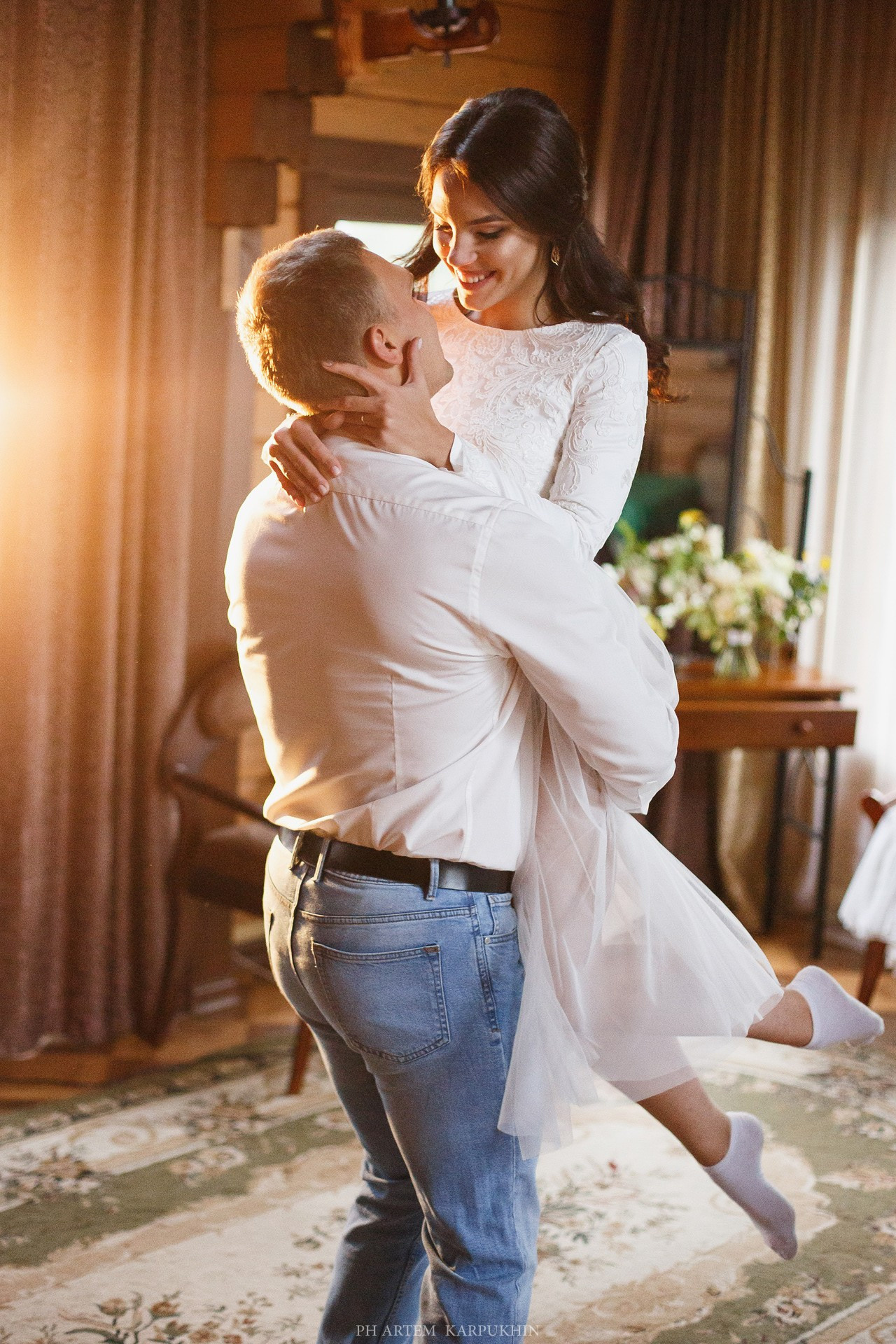 Алексей и Светлана Венчание, сентябрь 2018. Фотограф городских и семейных событий Артем Карпухин