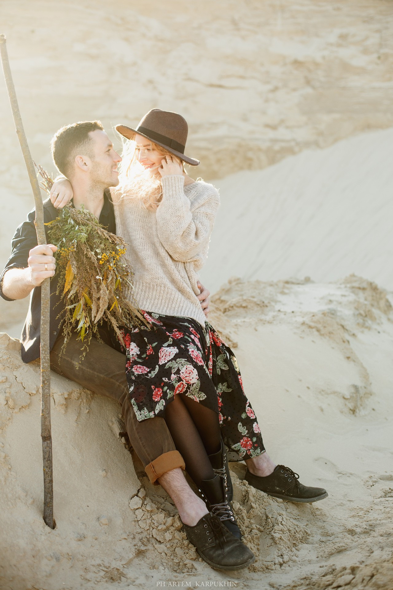 Песок и ветер. Фотограф городских и семейных событий Артем Карпухин