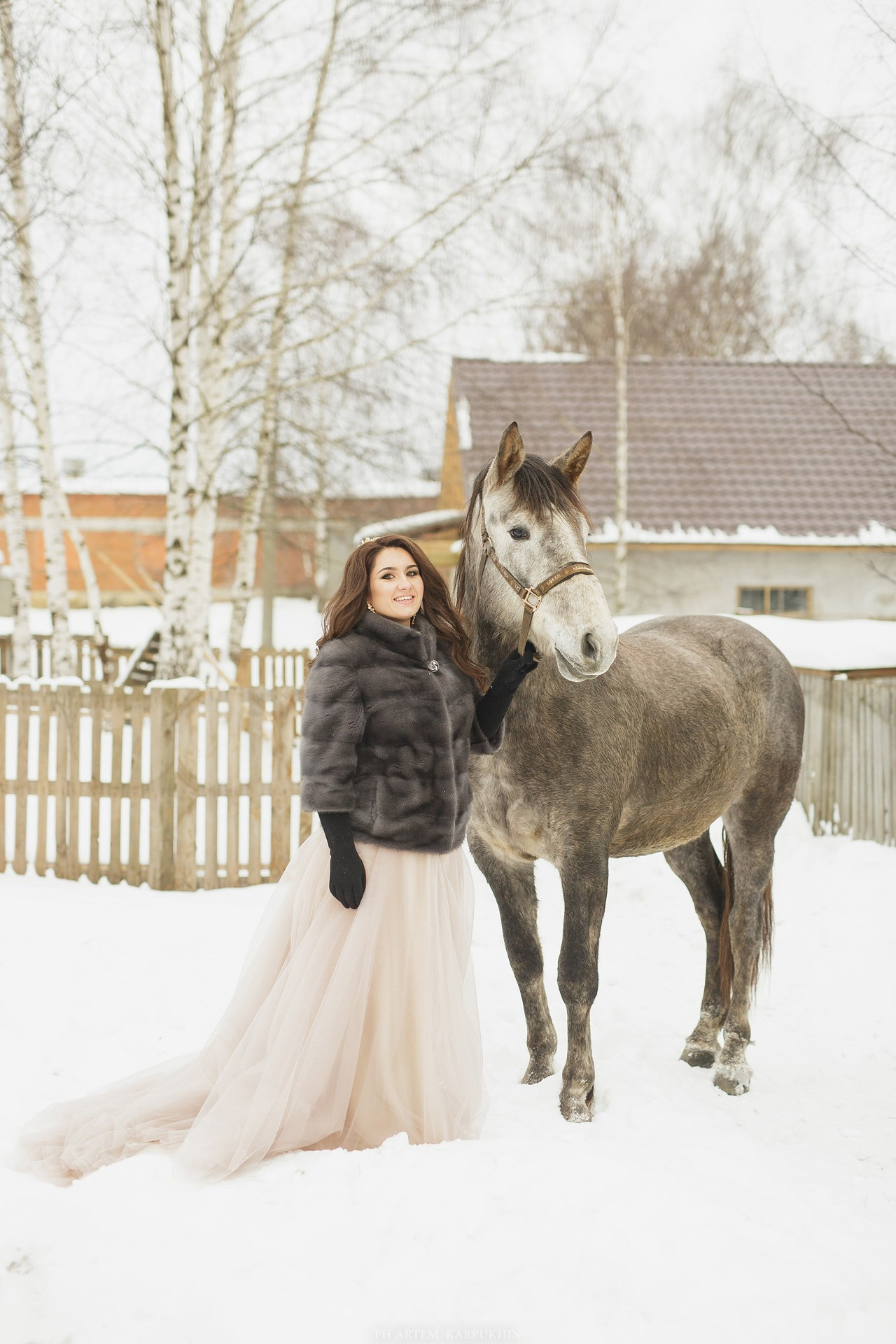Артем и Алина. Свадебный день в Муроме зима 2018. Фотограф городских и семейных событий Артем Карпухин