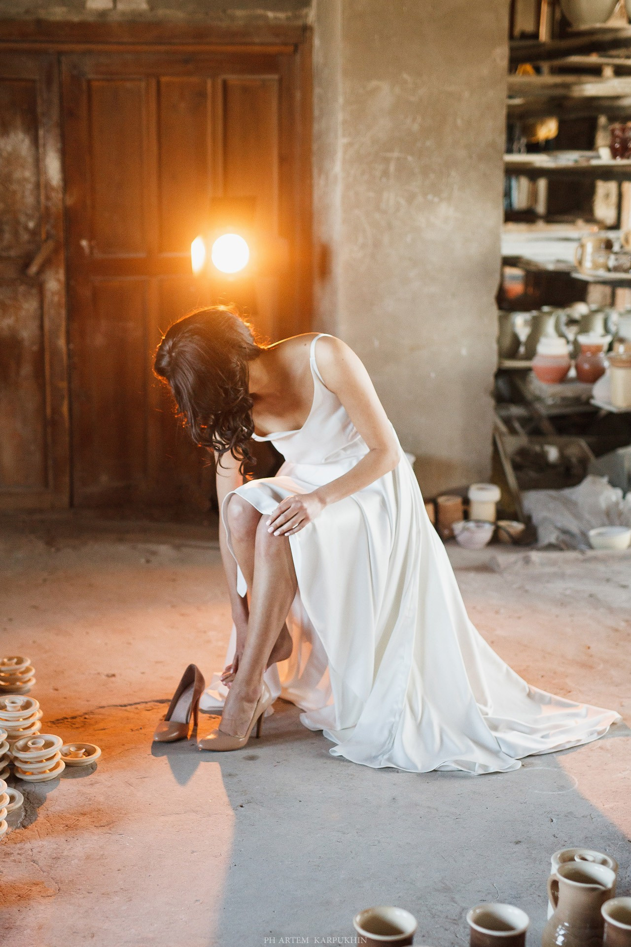 Творческий проект "Утро невесты в гончарной" март 2018. Фотограф городских и семейных событий Артем Карпухин