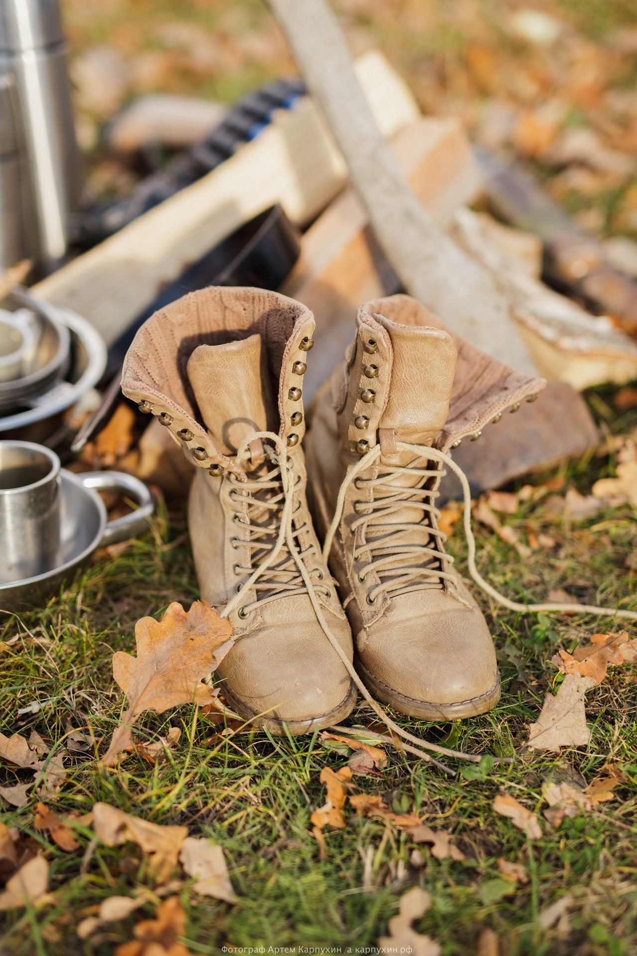 Пикник на краю осени. Коля и Женя. Октябрь 2016. Фотограф городских и семейных событий Артем Карпухин