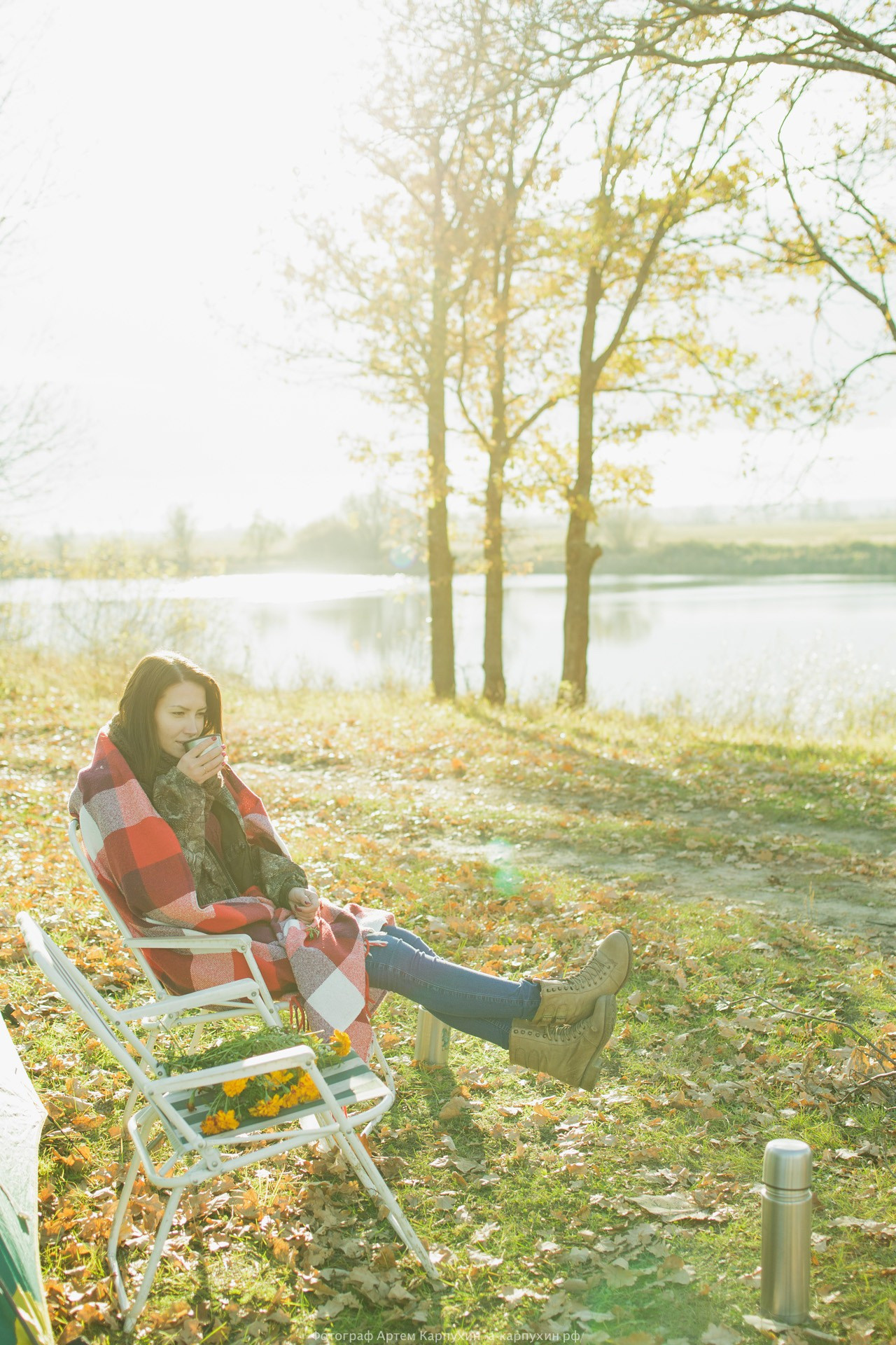 Пикник на краю осени. Коля и Женя. Октябрь 2016. Фотограф городских и семейных событий Артем Карпухин