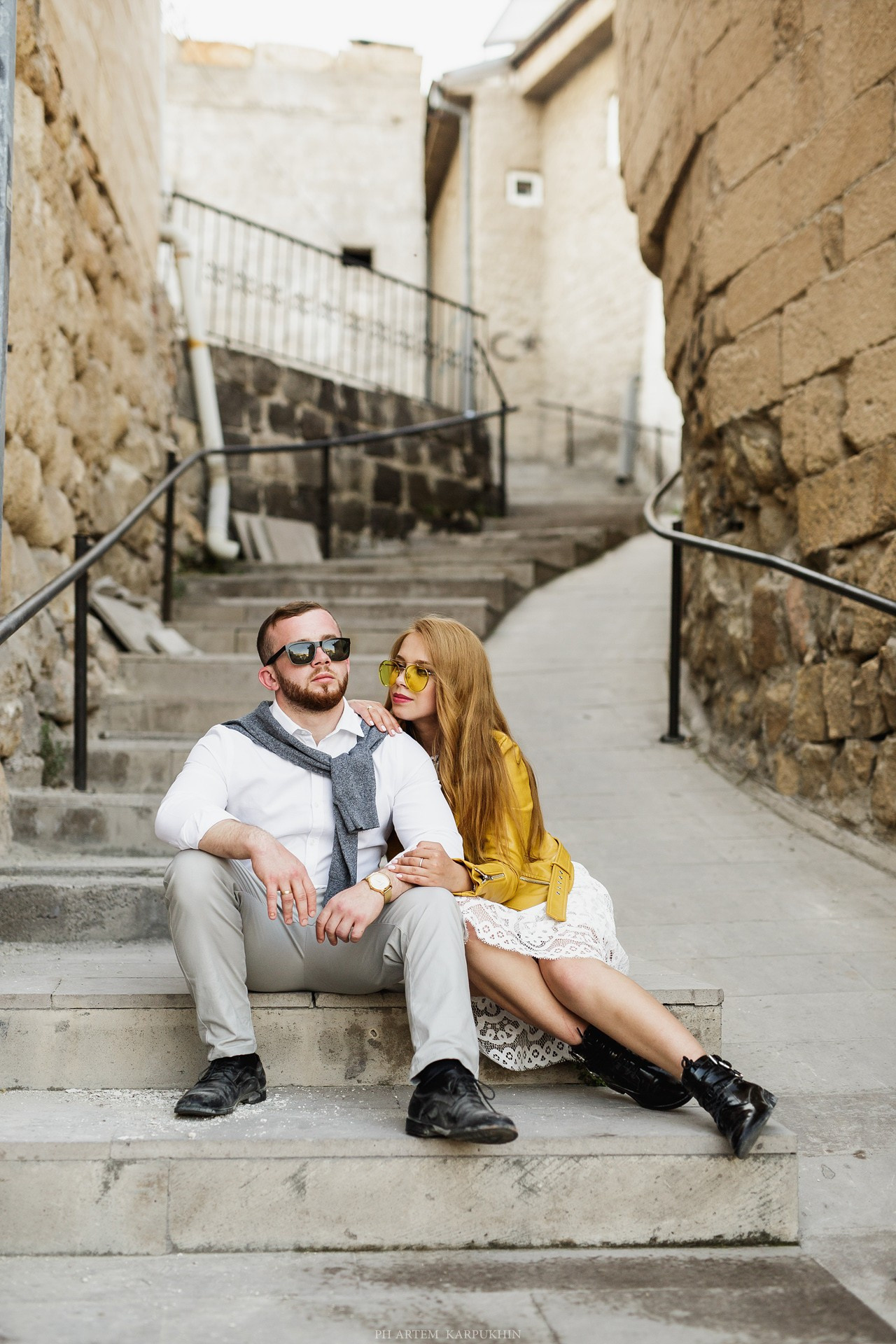 Каппадокия Турция. Саша и Катя прогулка по городу. Фотограф городских и семейных событий Артем Карпухин