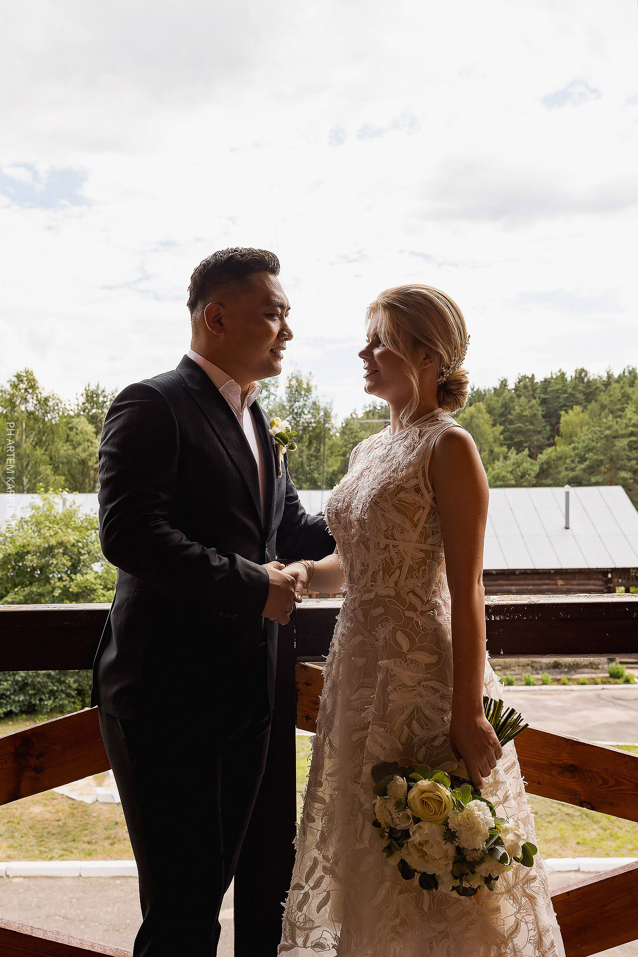 Свадебный день, фотограф в Выксе, база отдыха Металлург. Фотограф городских и семейных событий Артем Карпухин