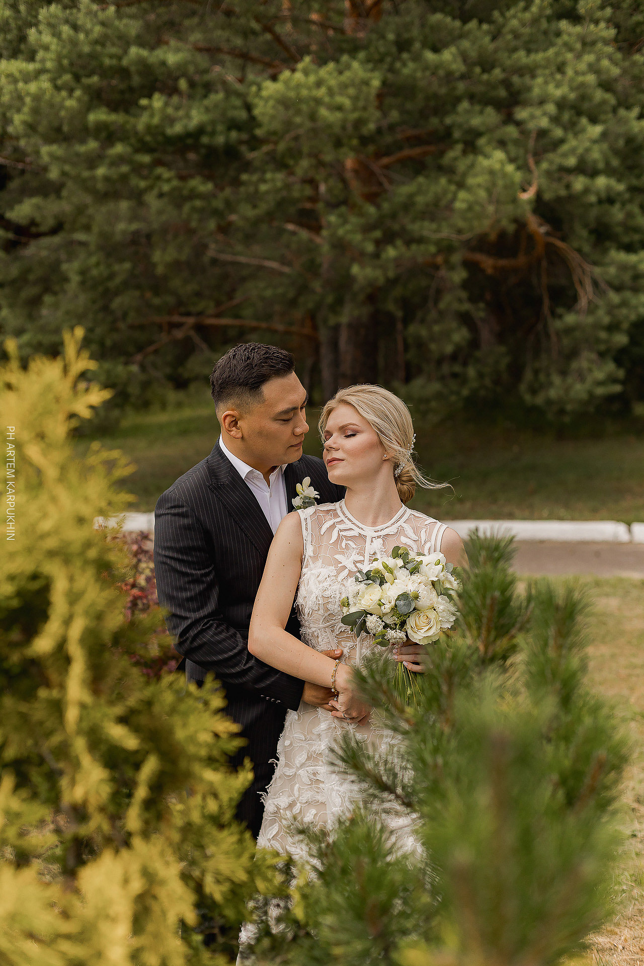 Свадебный день, фотограф в Выксе, база отдыха Металлург. Фотограф городских и семейных событий Артем Карпухин