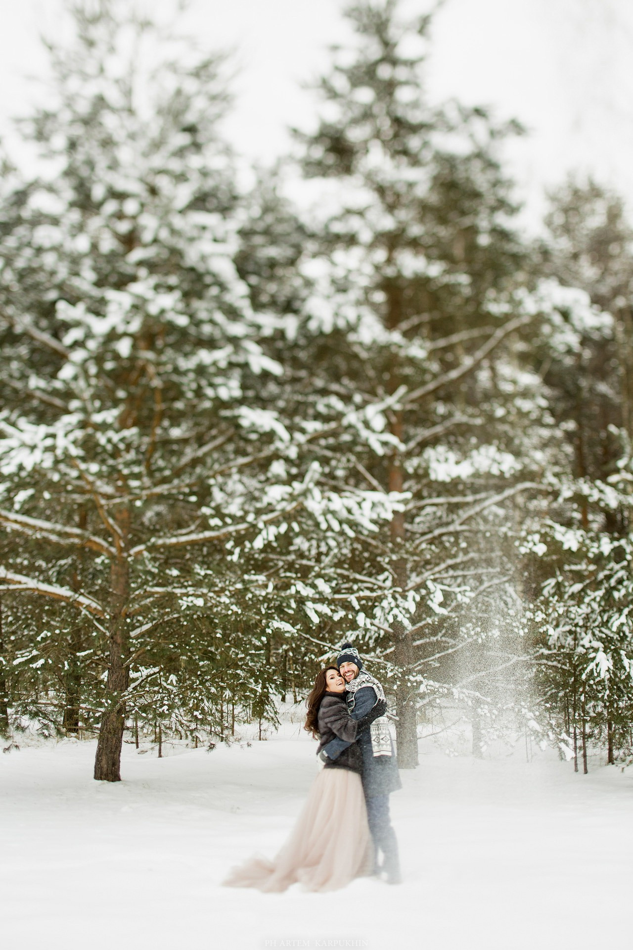 Артем и Алина. Свадебный день в Муроме зима 2018. Фотограф городских и семейных событий Артем Карпухин