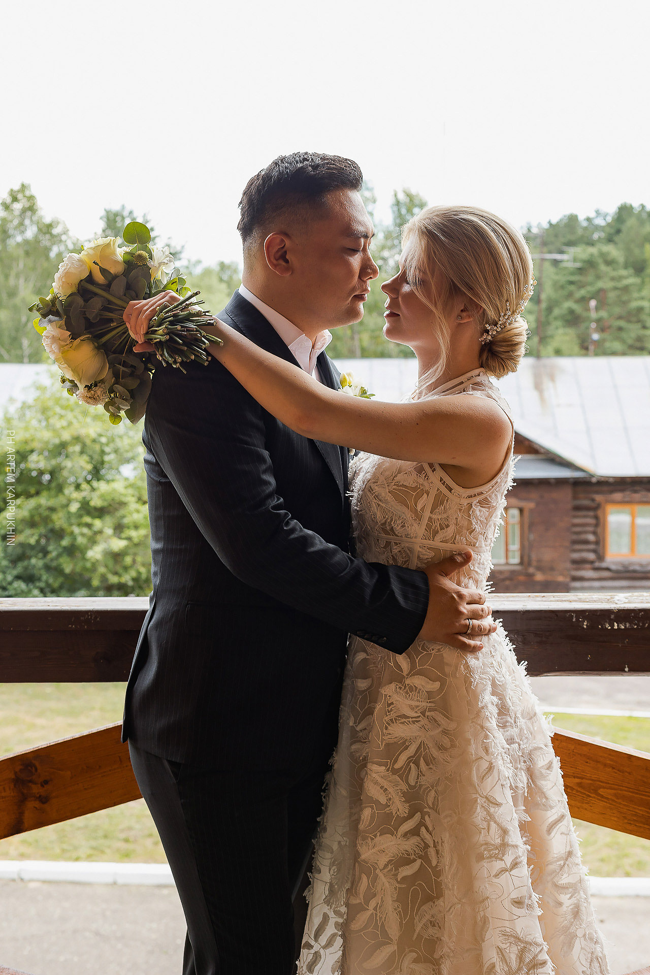 Свадебный день, фотограф в Выксе, база отдыха Металлург. Фотограф городских и семейных событий Артем Карпухин