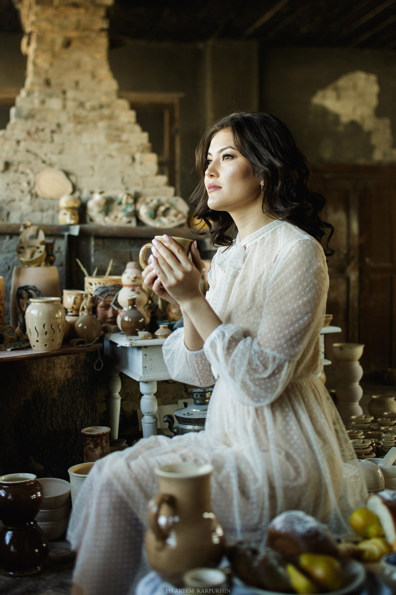 Творческий проект "Утро невесты в гончарной" март 2018. Фотограф городских и семейных событий Артем Карпухин