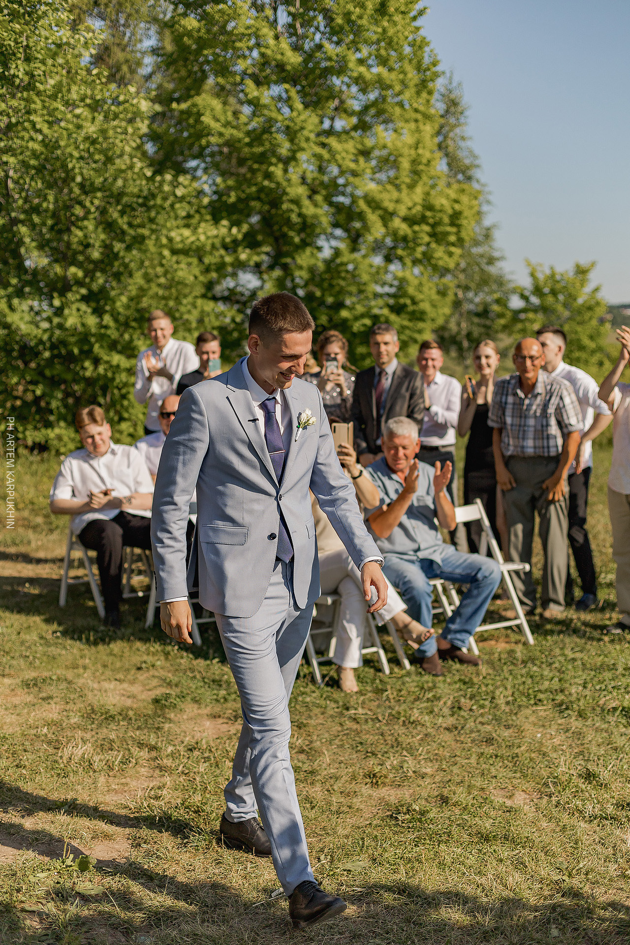 Свадебный день, фотограф в Арзамасе, Зименки парк. Фотограф городских и семейных событий Артем Карпухин