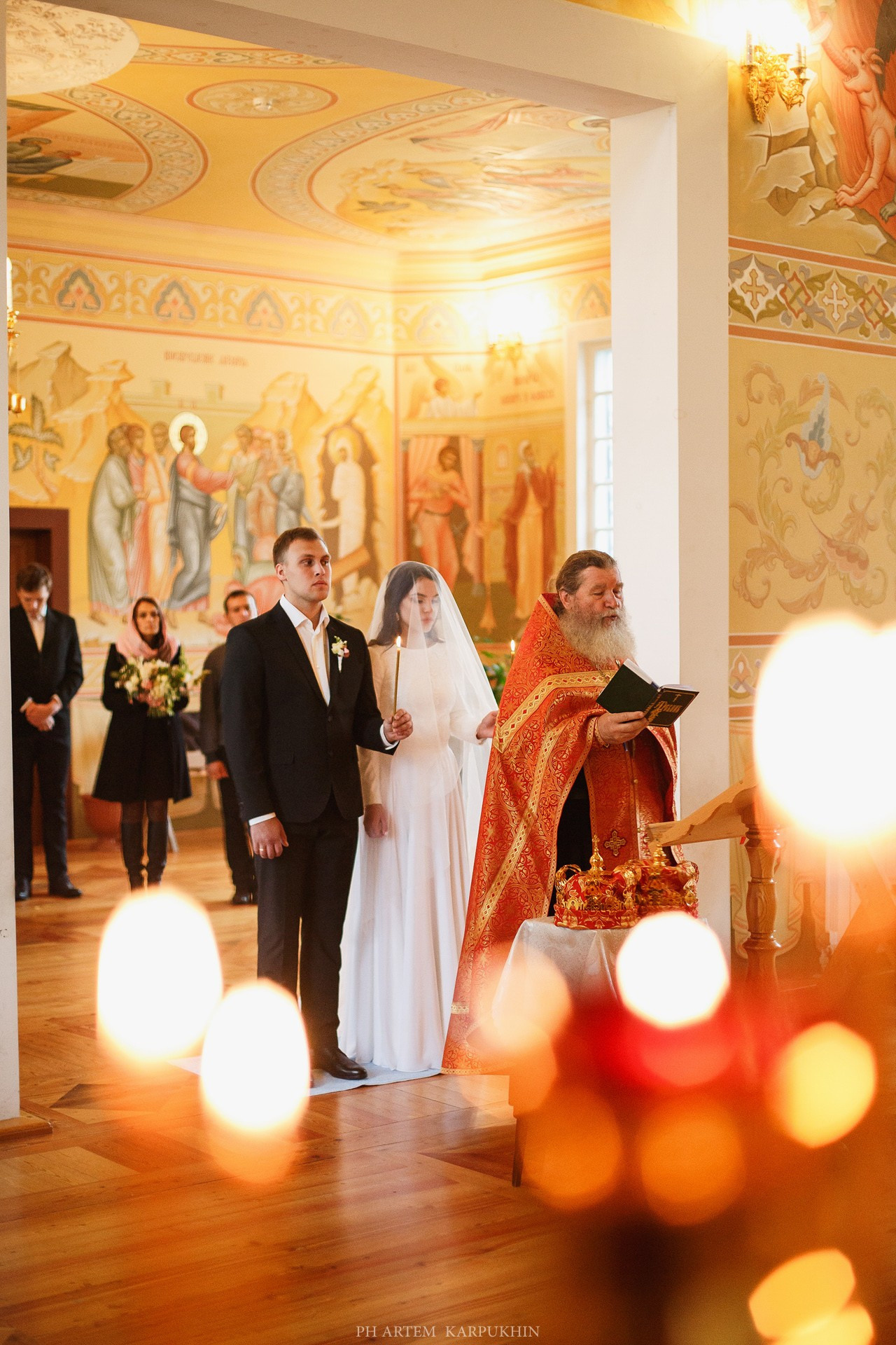 Алексей и Светлана Венчание, сентябрь 2018. Фотограф городских и семейных событий Артем Карпухин
