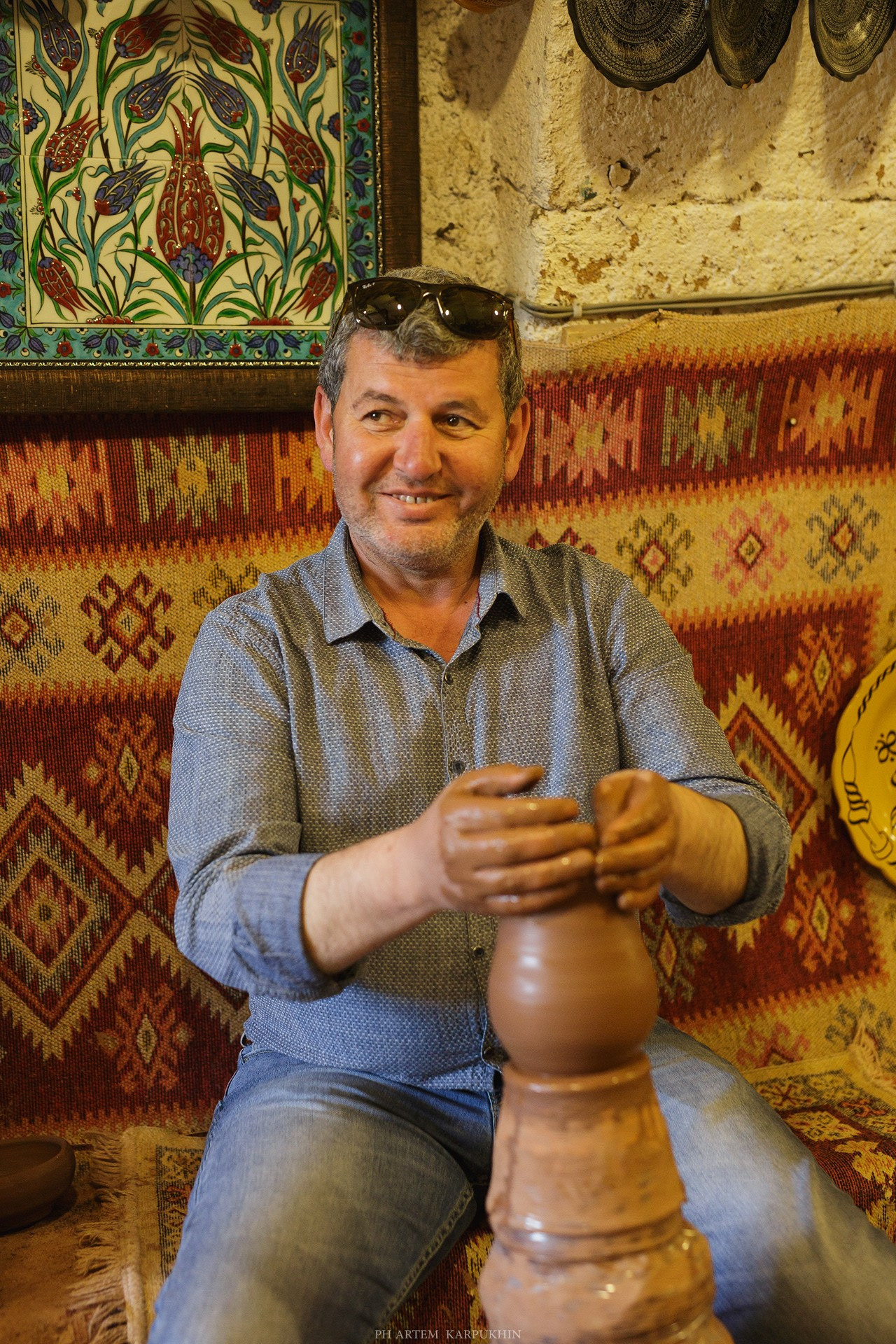 Каппадокия Турция. Саша и Катя прогулка по городу. Фотограф городских и семейных событий Артем Карпухин