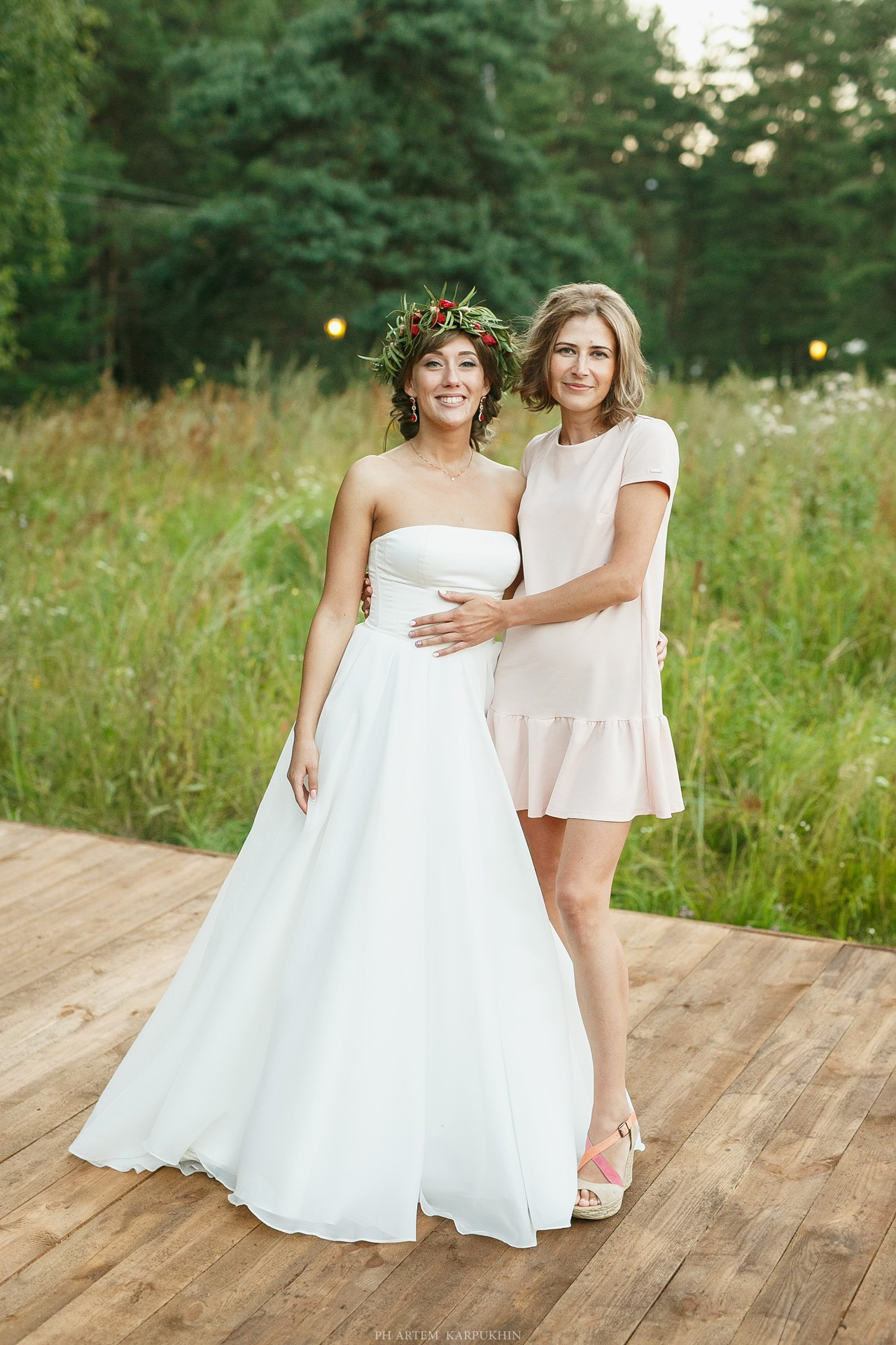 Антон и Светлана. Свадебный день за городом. Август 2017. Фотограф городских и семейных событий Артем Карпухин