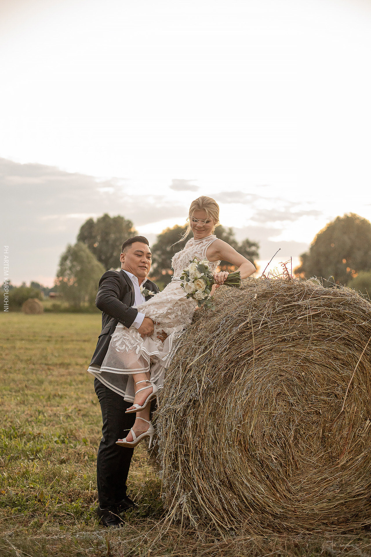 Свадебный день, фотограф в Выксе, база отдыха Металлург. Фотограф городских и семейных событий Артем Карпухин