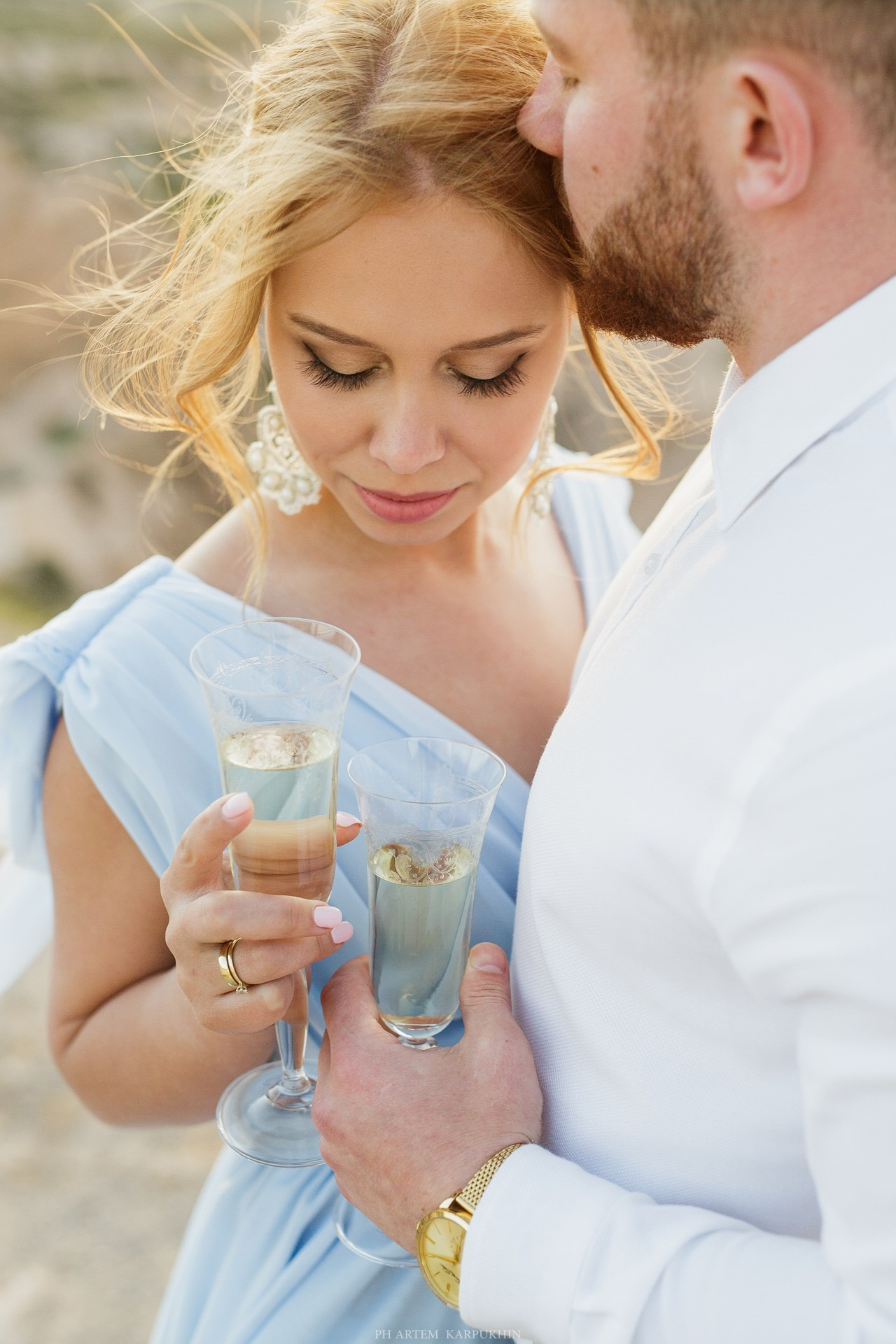 Каппадокия Турция. Свадебная фотосессия Саши и Кати. Фотограф городских и семейных событий Артем Карпухин