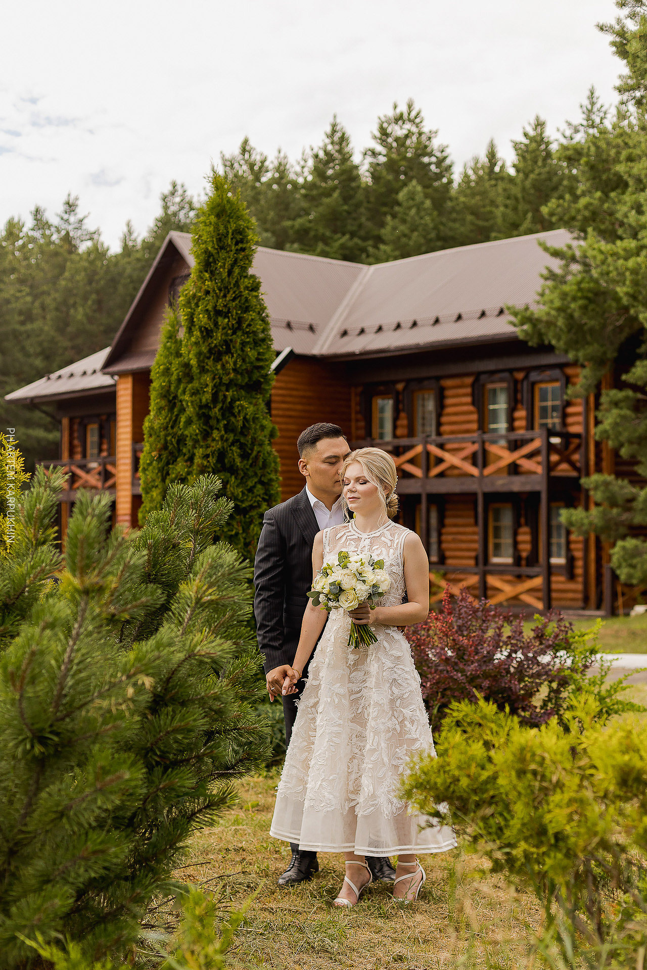 Свадебный день, фотограф в Выксе, база отдыха Металлург. Фотограф городских и семейных событий Артем Карпухин