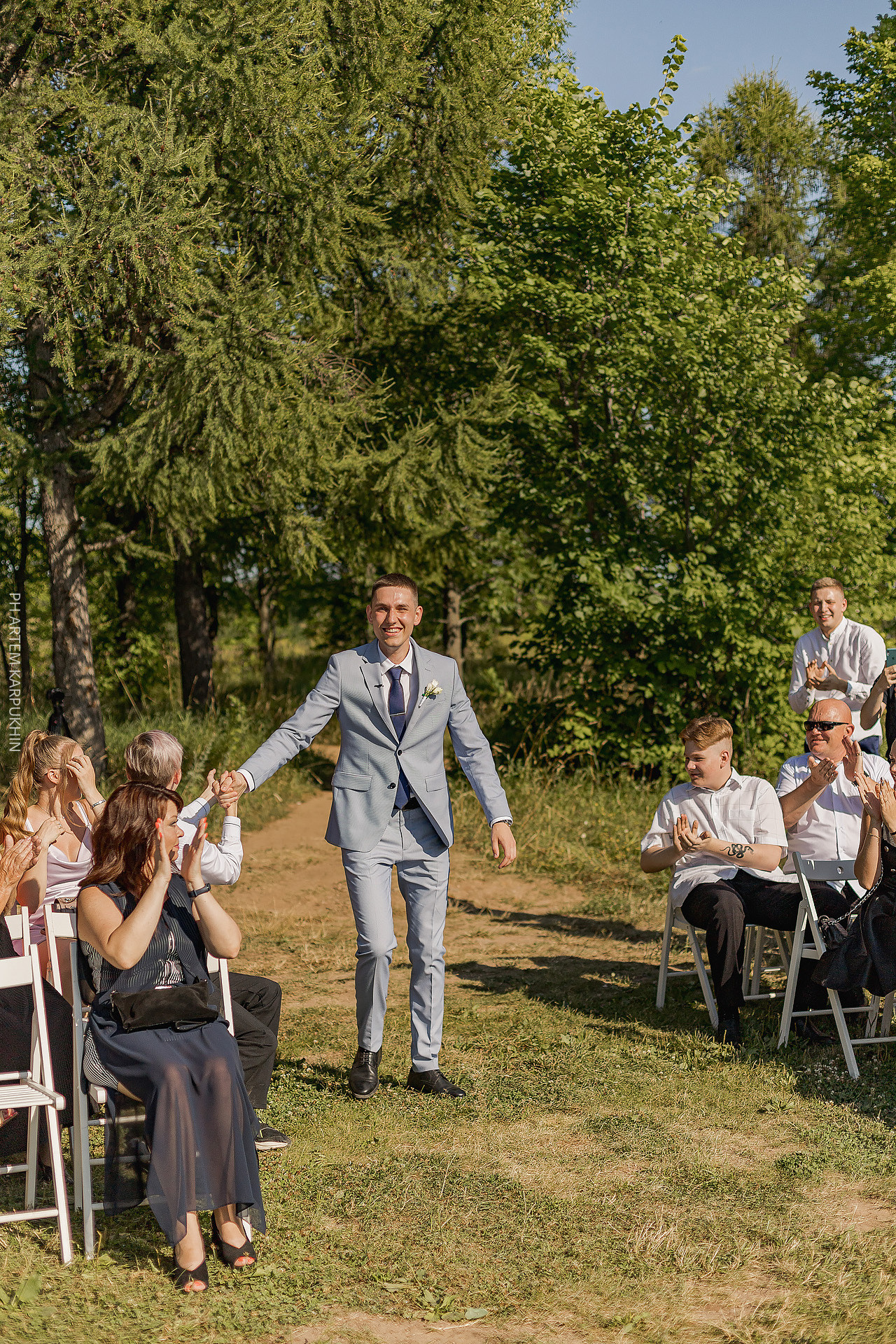 Свадебный день, фотограф в Арзамасе, Зименки парк. Фотограф городских и семейных событий Артем Карпухин