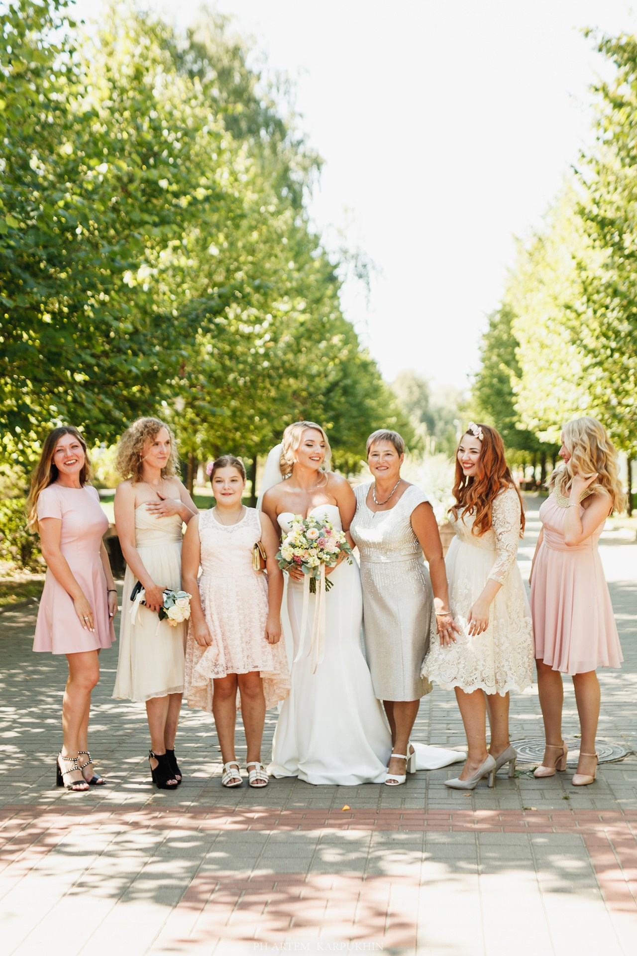 Свадебный день. Август 2018. Фотограф городских и семейных событий Артем Карпухин