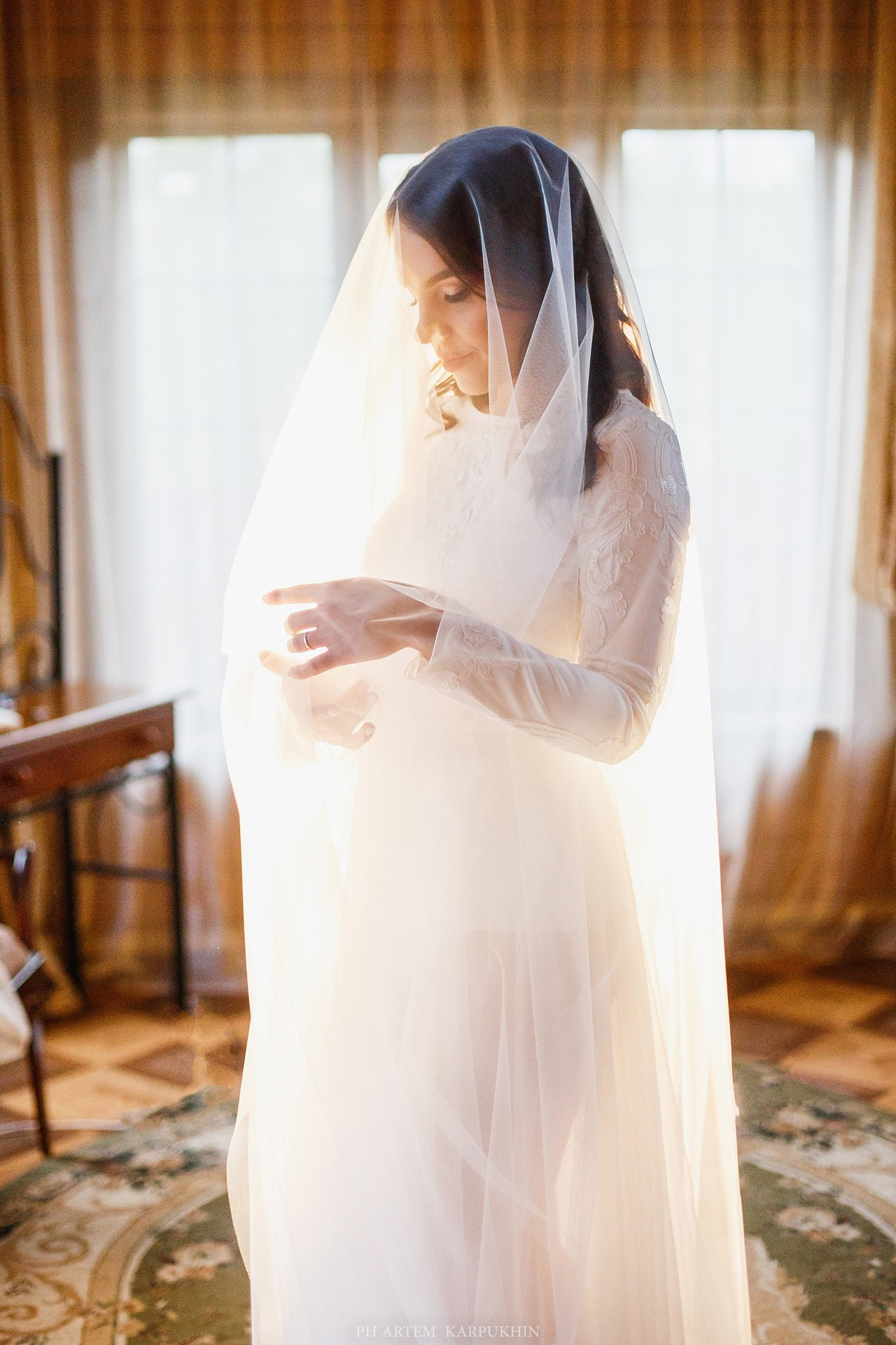 Алексей и Светлана Венчание, сентябрь 2018. Фотограф городских и семейных событий Артем Карпухин