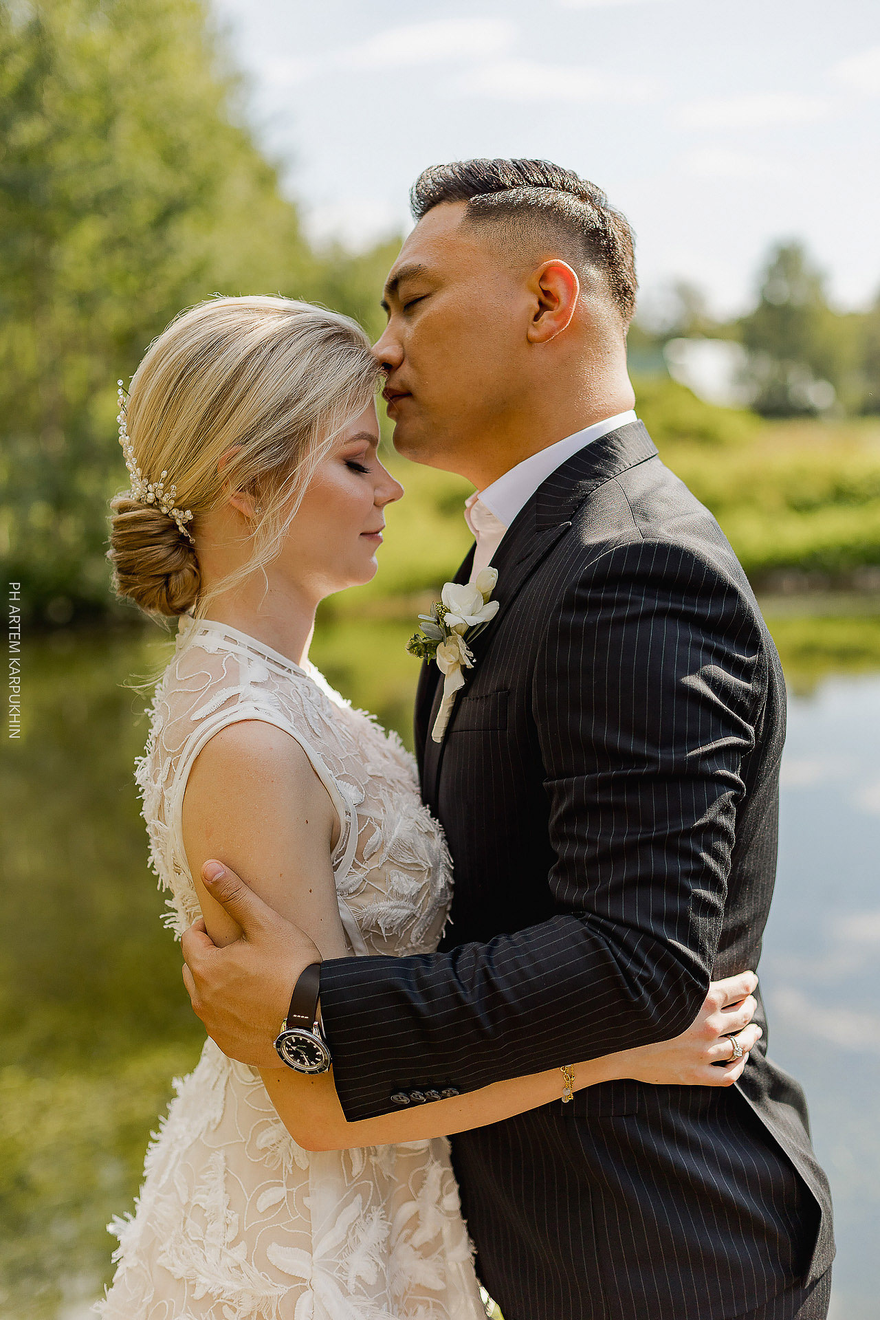 Свадебный день, фотограф в Выксе, база отдыха Металлург. Фотограф городских и семейных событий Артем Карпухин