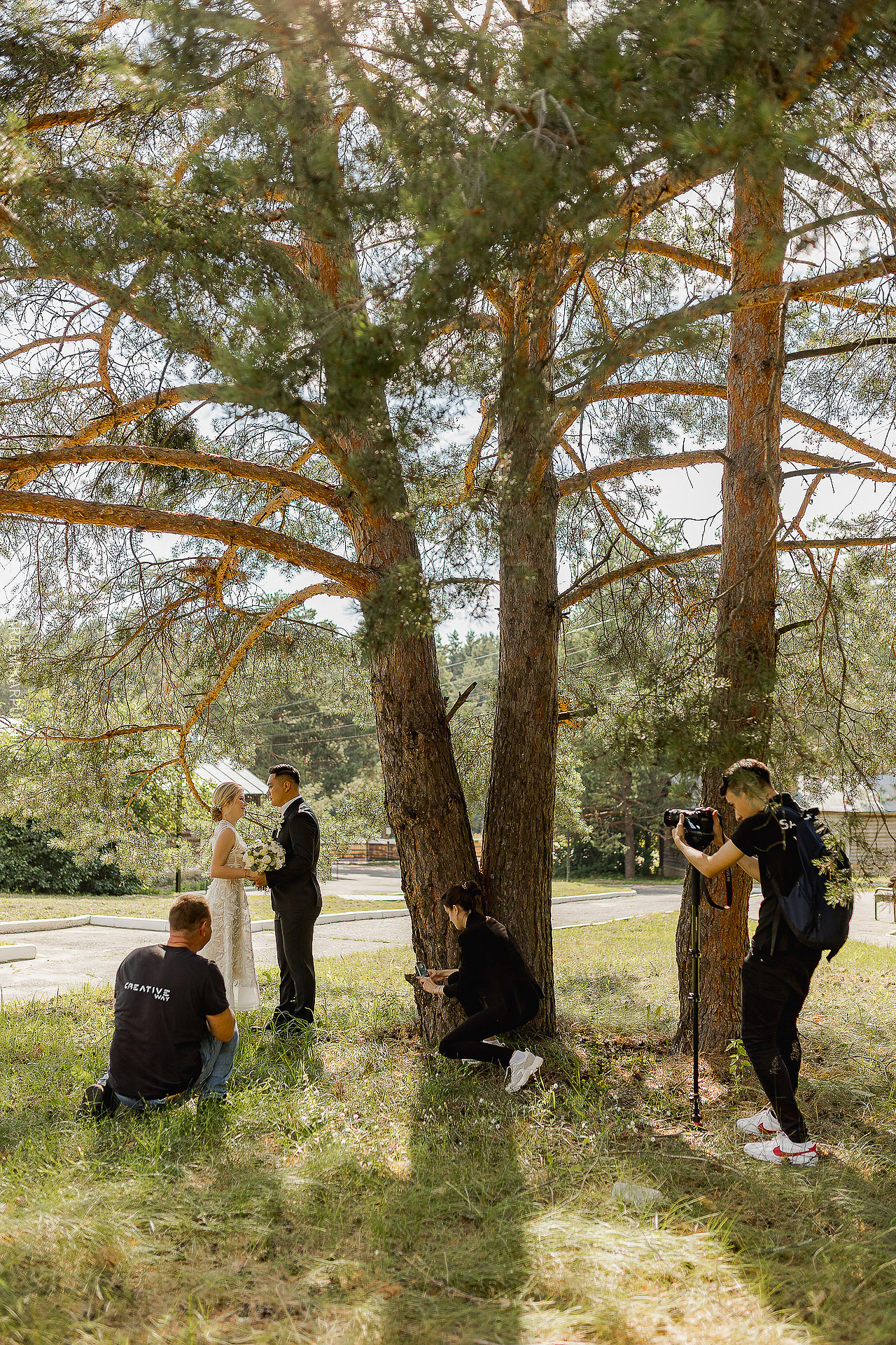 Свадебный день, фотограф в Выксе, база отдыха Металлург. Фотограф городских и семейных событий Артем Карпухин