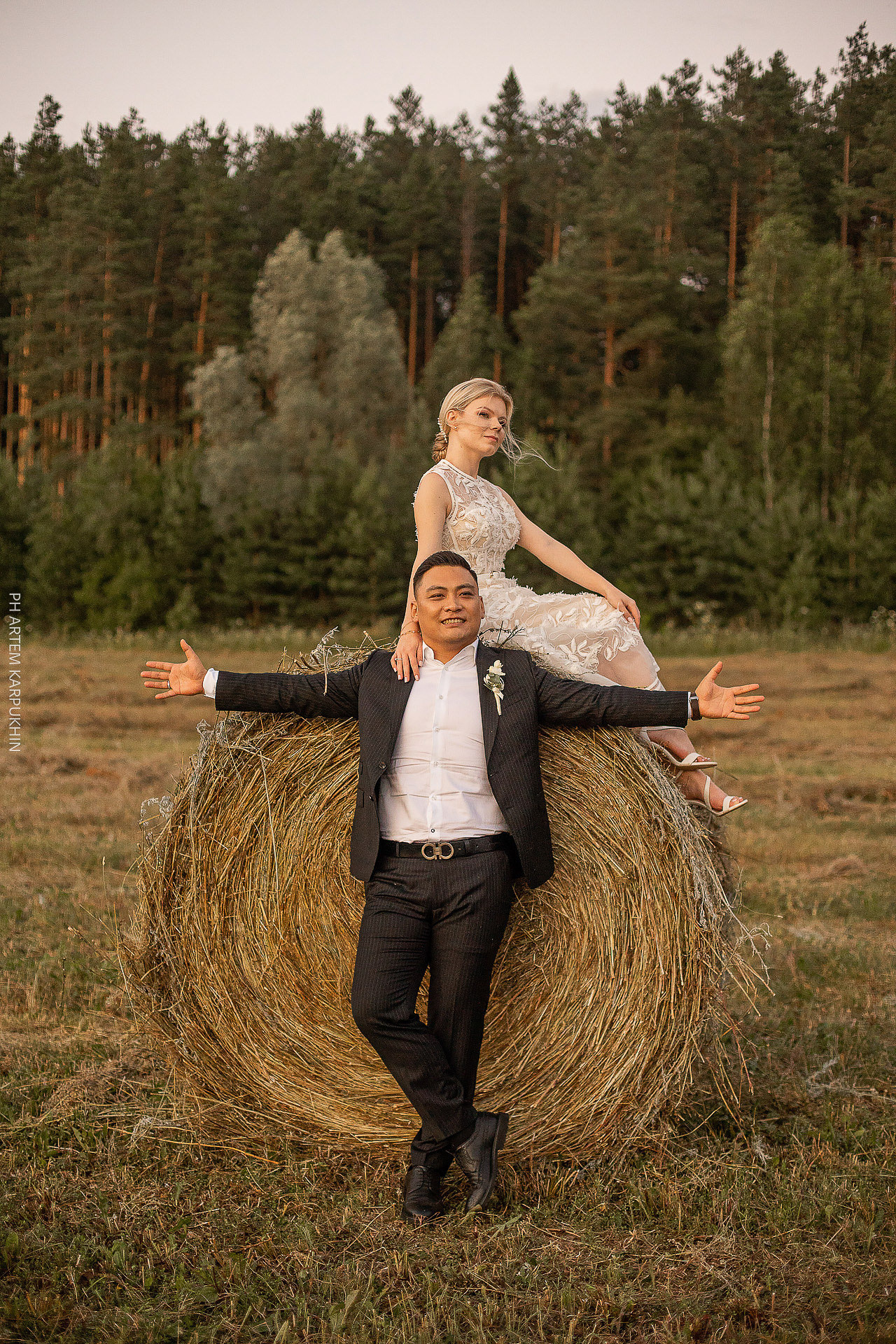 Свадебный день, фотограф в Выксе, база отдыха Металлург. Фотограф городских и семейных событий Артем Карпухин