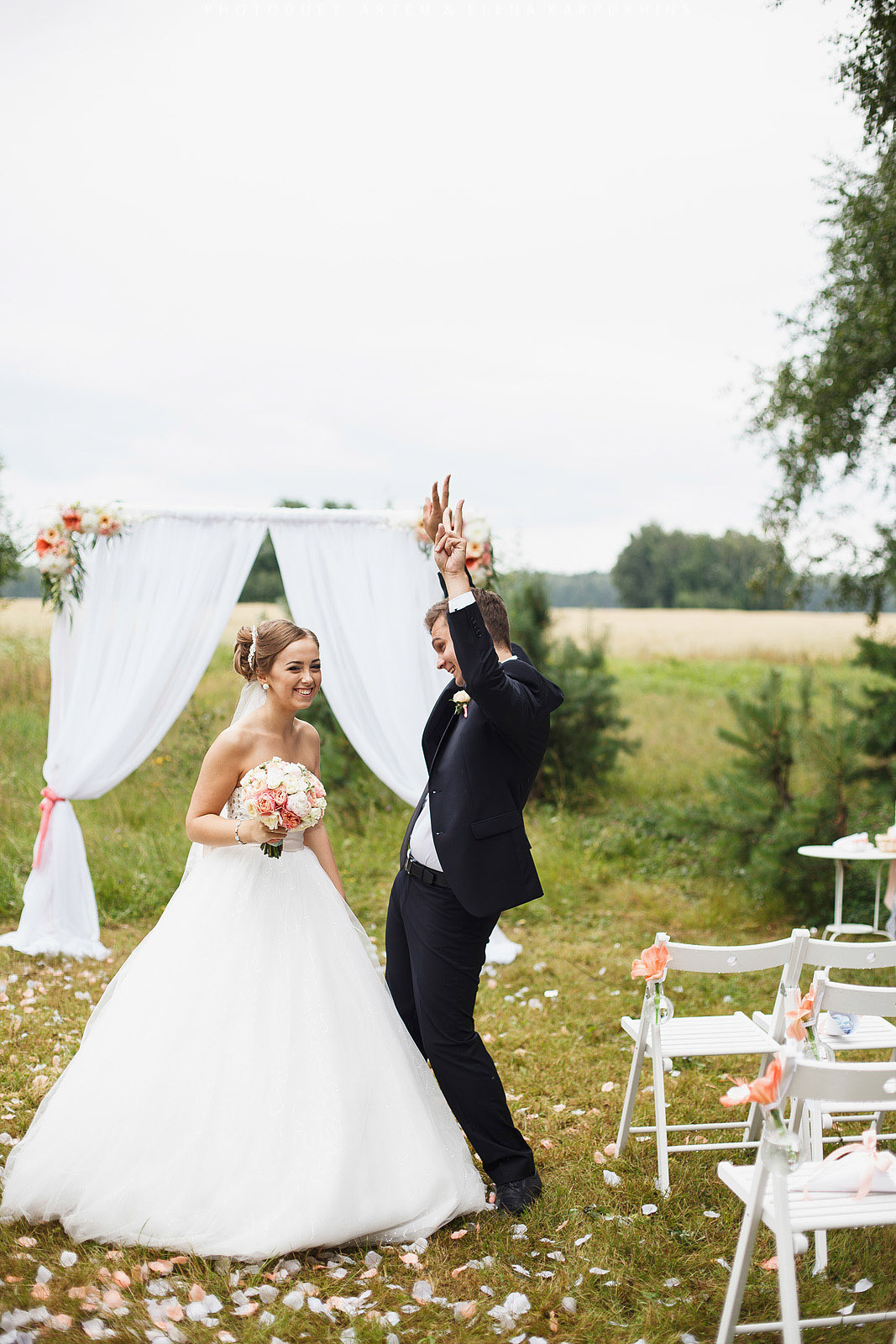 Артем и Катя 1.08.16 Свадебный день, Муром. Фотограф городских и семейных событий Артем Карпухин
