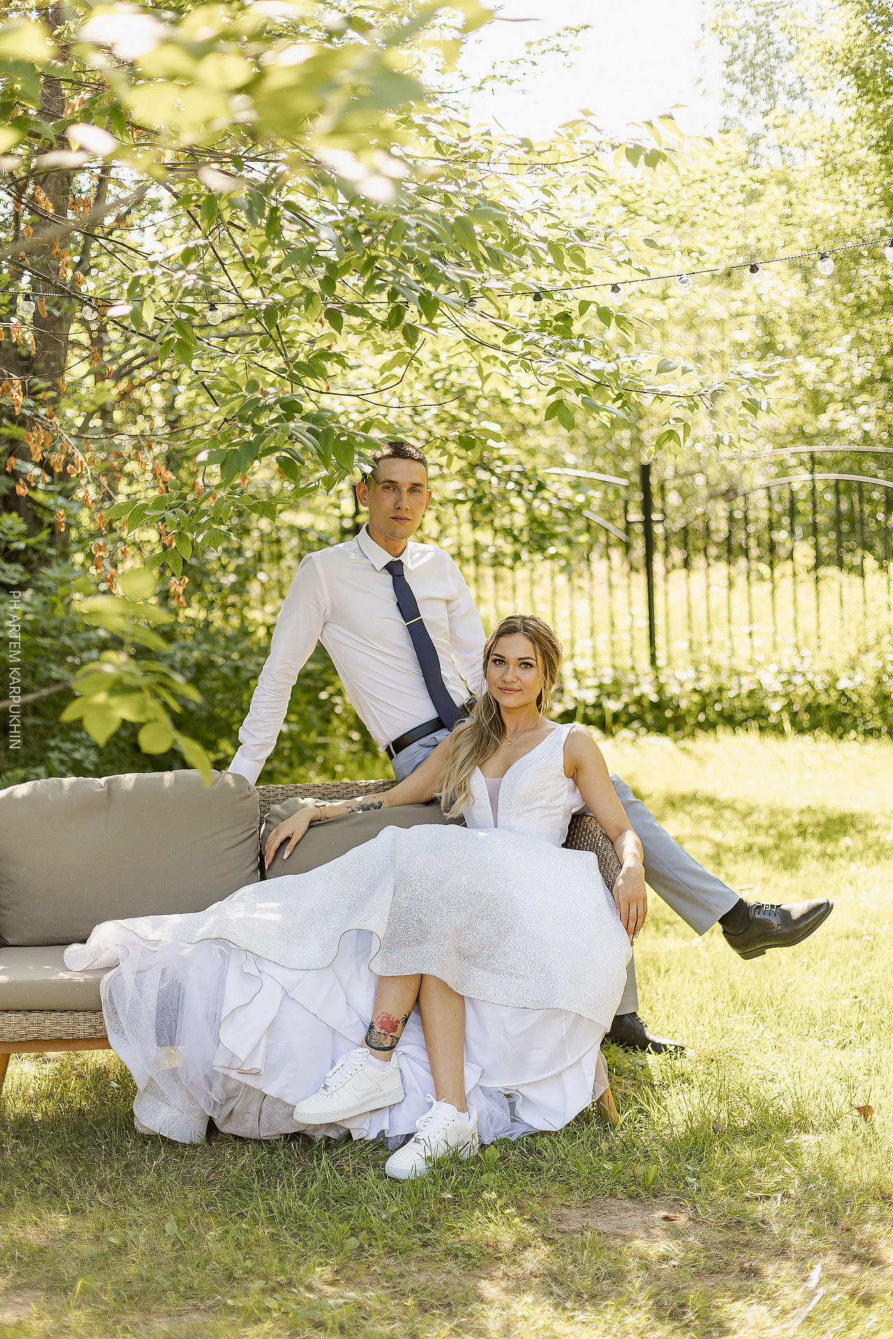 Свадебный день, фотограф в Арзамасе, Зименки парк. Фотограф городских и семейных событий Артем Карпухин