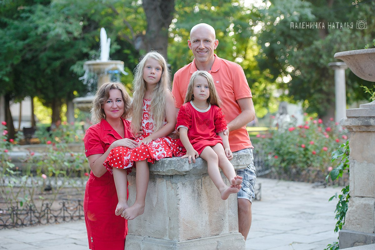 Фотосессия в Севастополе для большой семьи