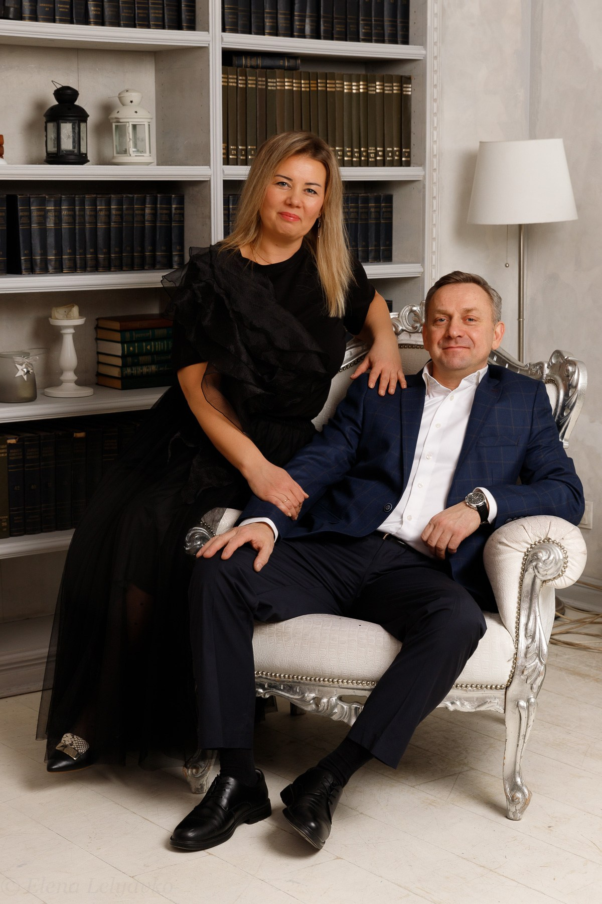 Семейная новогодняя. Счастливый фотограф Елена Лелявочка Санкт-Петербург