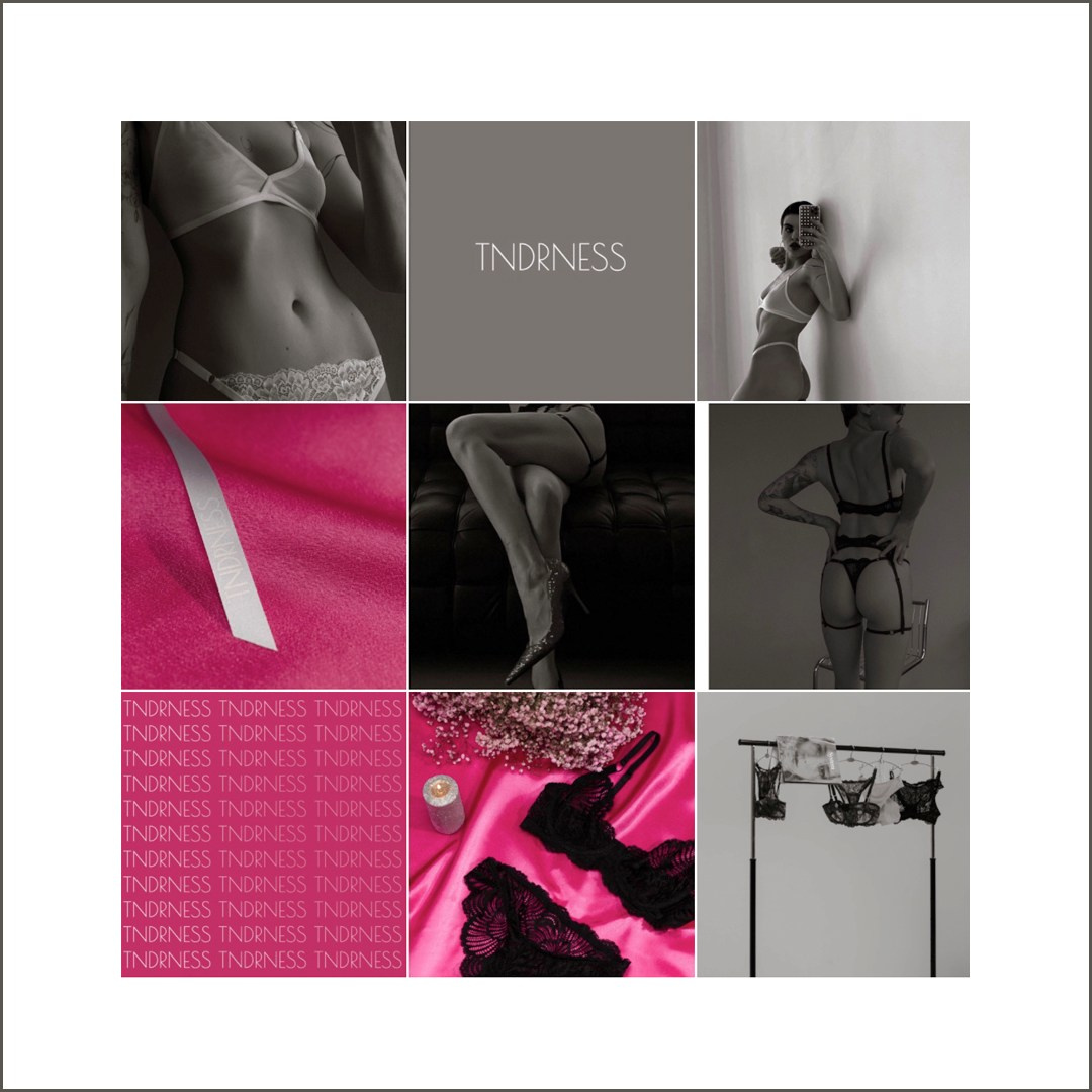 Визуал для бренда белья. Фотограф Кристина Берг