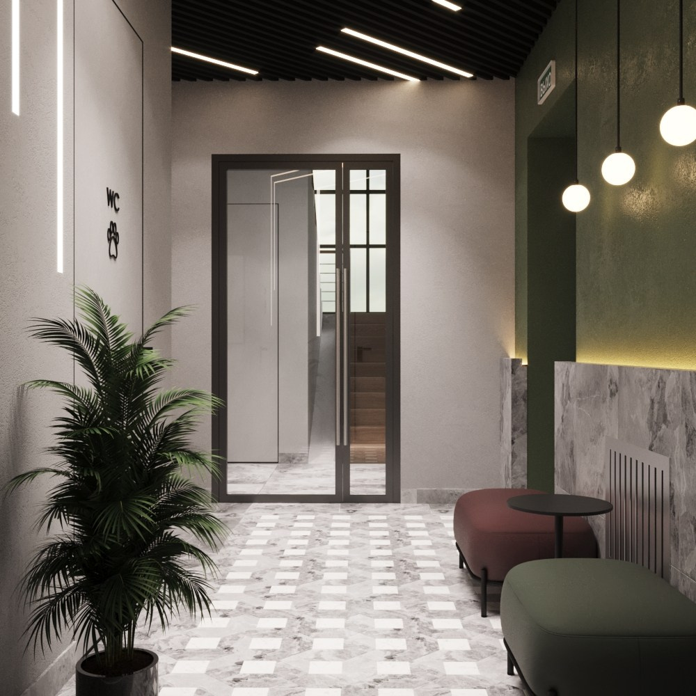 МОП Клубный дом Тикунов. АСТАХОВА DESIGN дизайн интерьера +7 985 220 6109