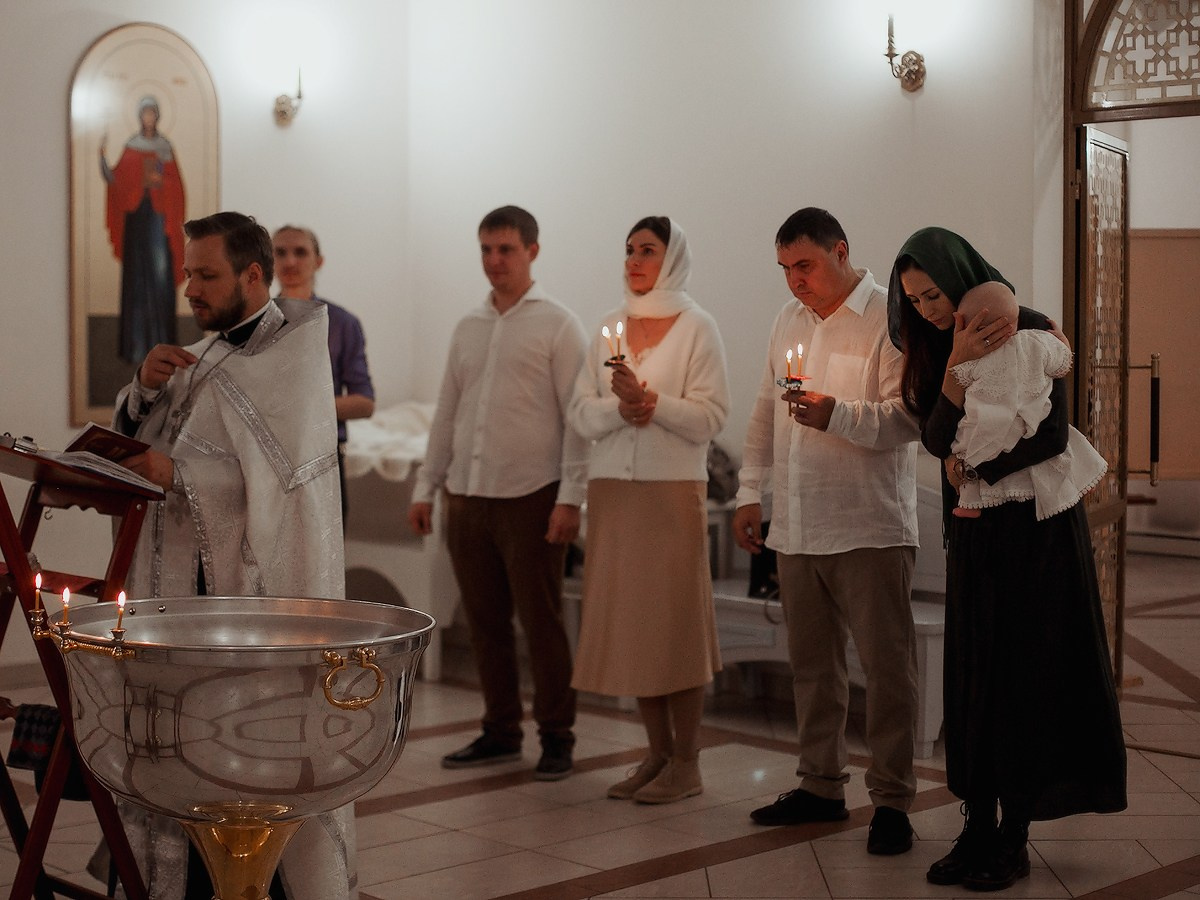 Крестины Ивана. Репортажный фотограф Борис Геер