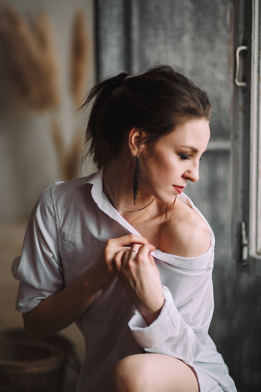 Татьяна. Индивидуальная в студии. Свадебный и семейный фотограф Москва Екатерина Верижникова