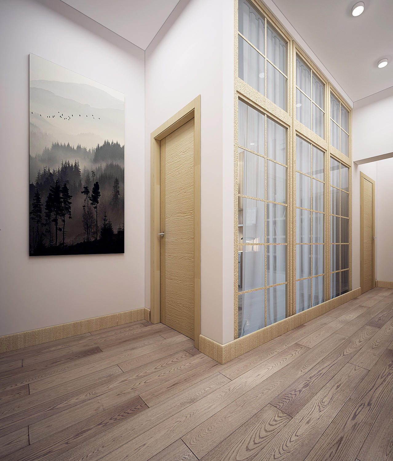 Частный загородный дом. 155 м². Авторский дизайн интерьера