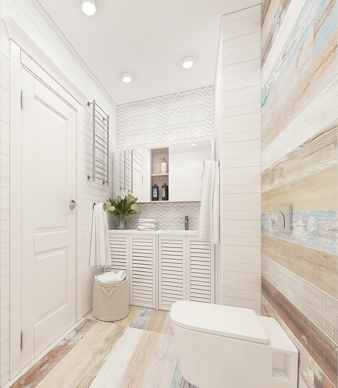 ЖК Озерная. 2-к квартира. Авторский дизайн интерьера