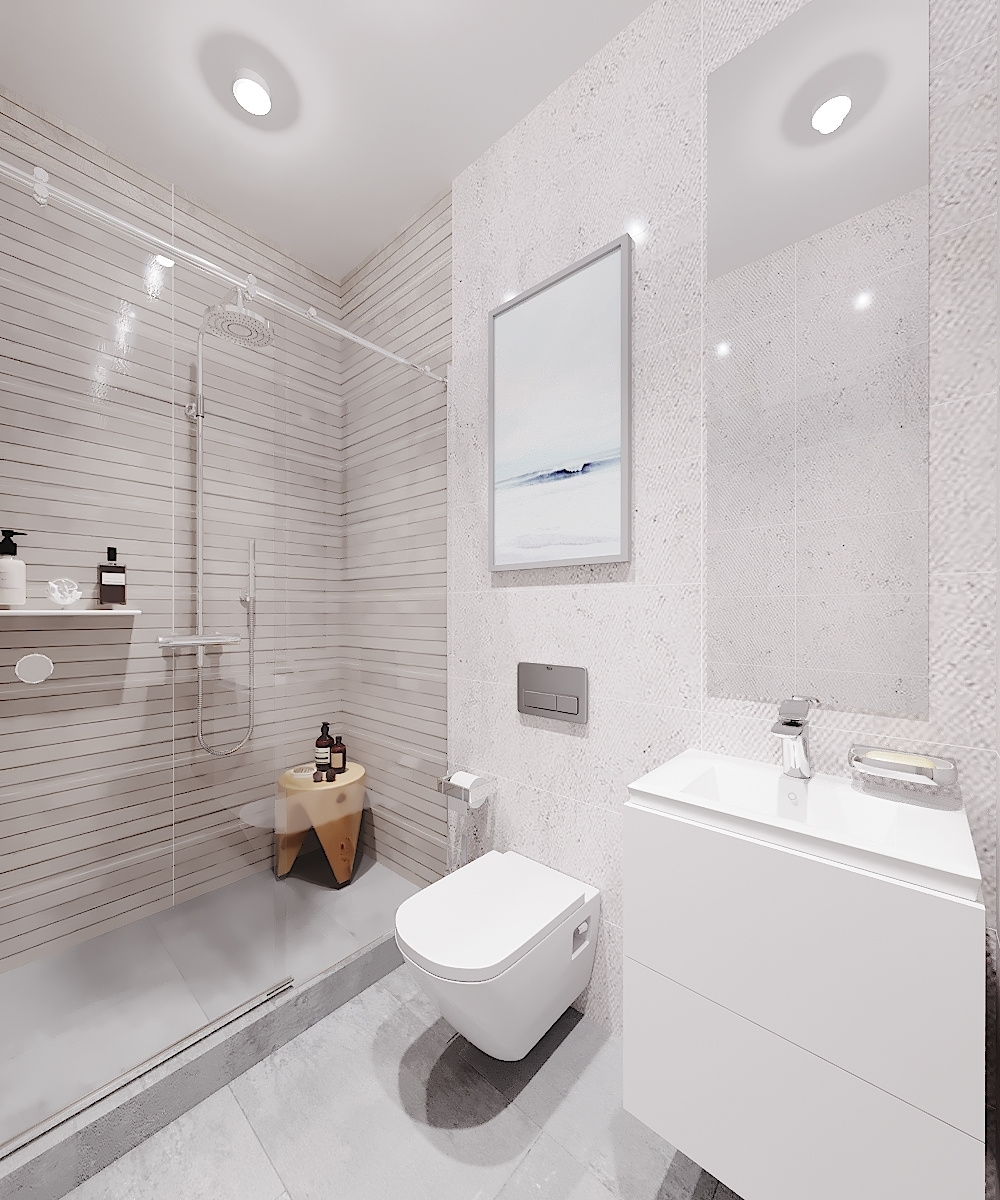 ЖК Ленинский. 3-к квартира. 104 м². Авторский дизайн интерьера