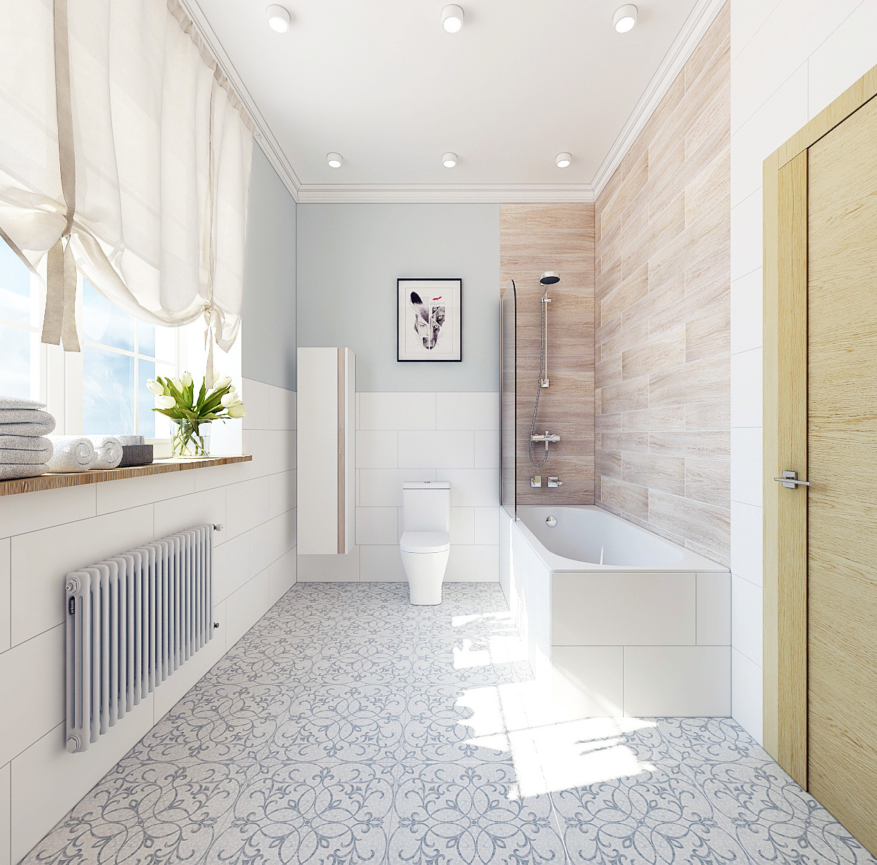 Частный загородный дом. 155 м². Авторский дизайн интерьера