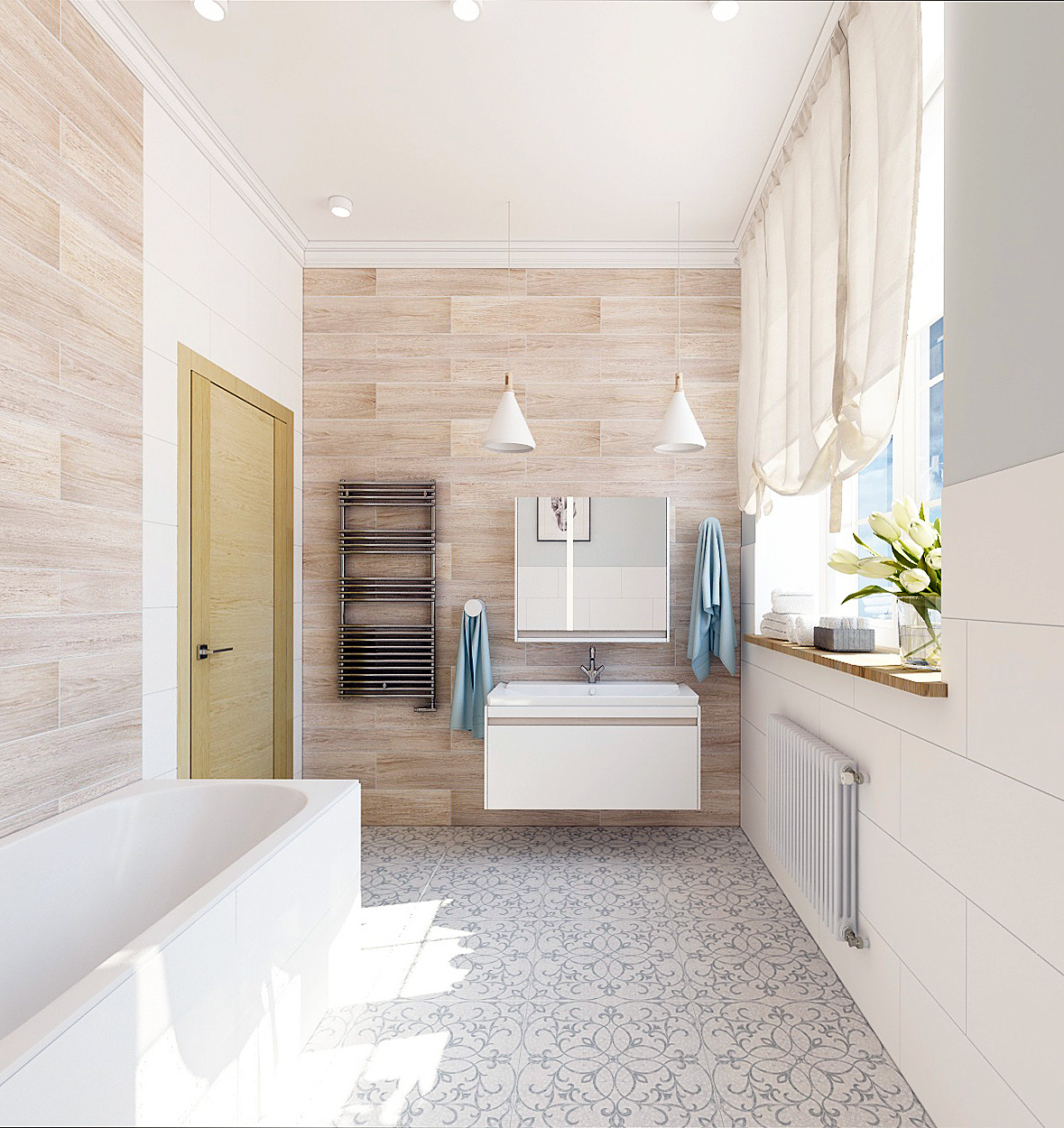 Частный загородный дом. 155 м². Авторский дизайн интерьера