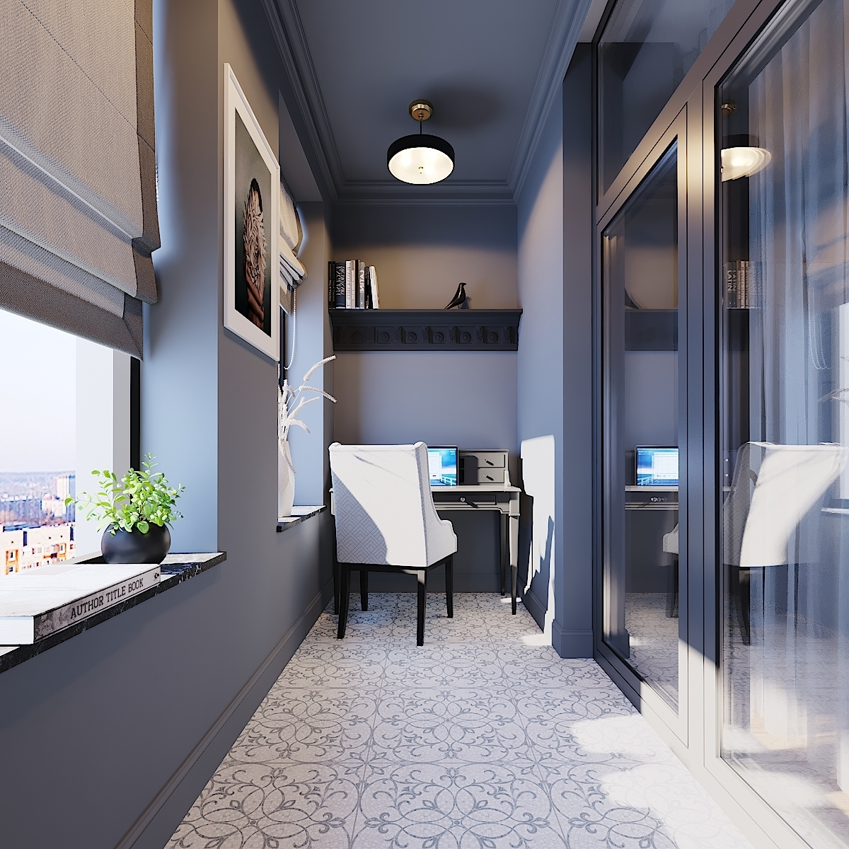 ЖК Новоясеневский. 1-к квартира. 68 м². Авторский дизайн интерьера