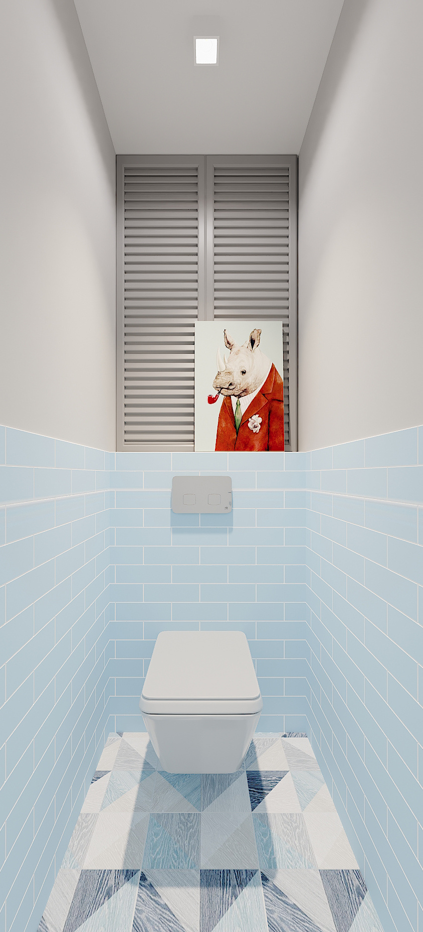 ЖК Севастопольский. 2-к квартира. 55 м². Авторский дизайн интерьера