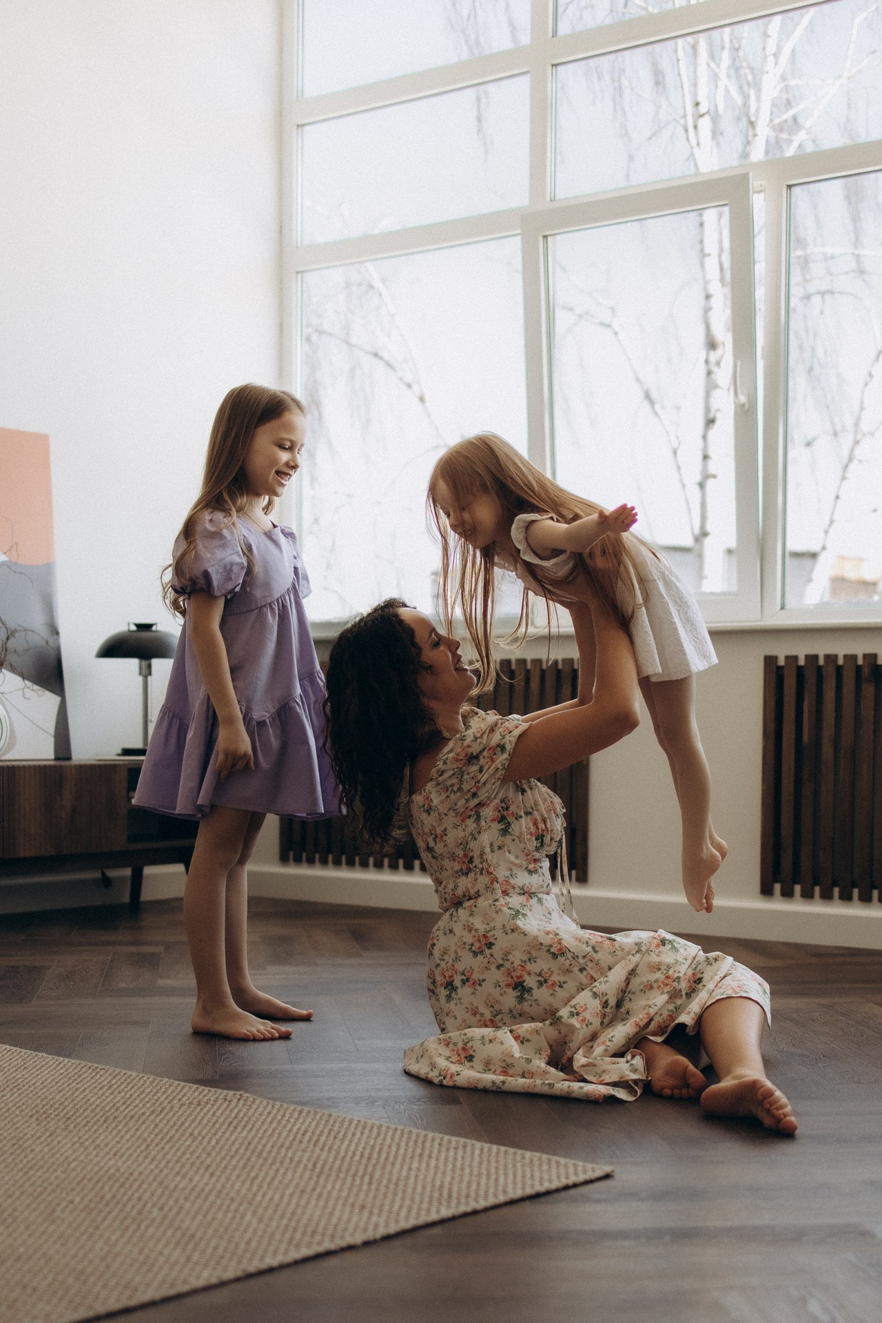 Саша, Ева и София. Семейный фотограф в Ижевске Даша Денисова