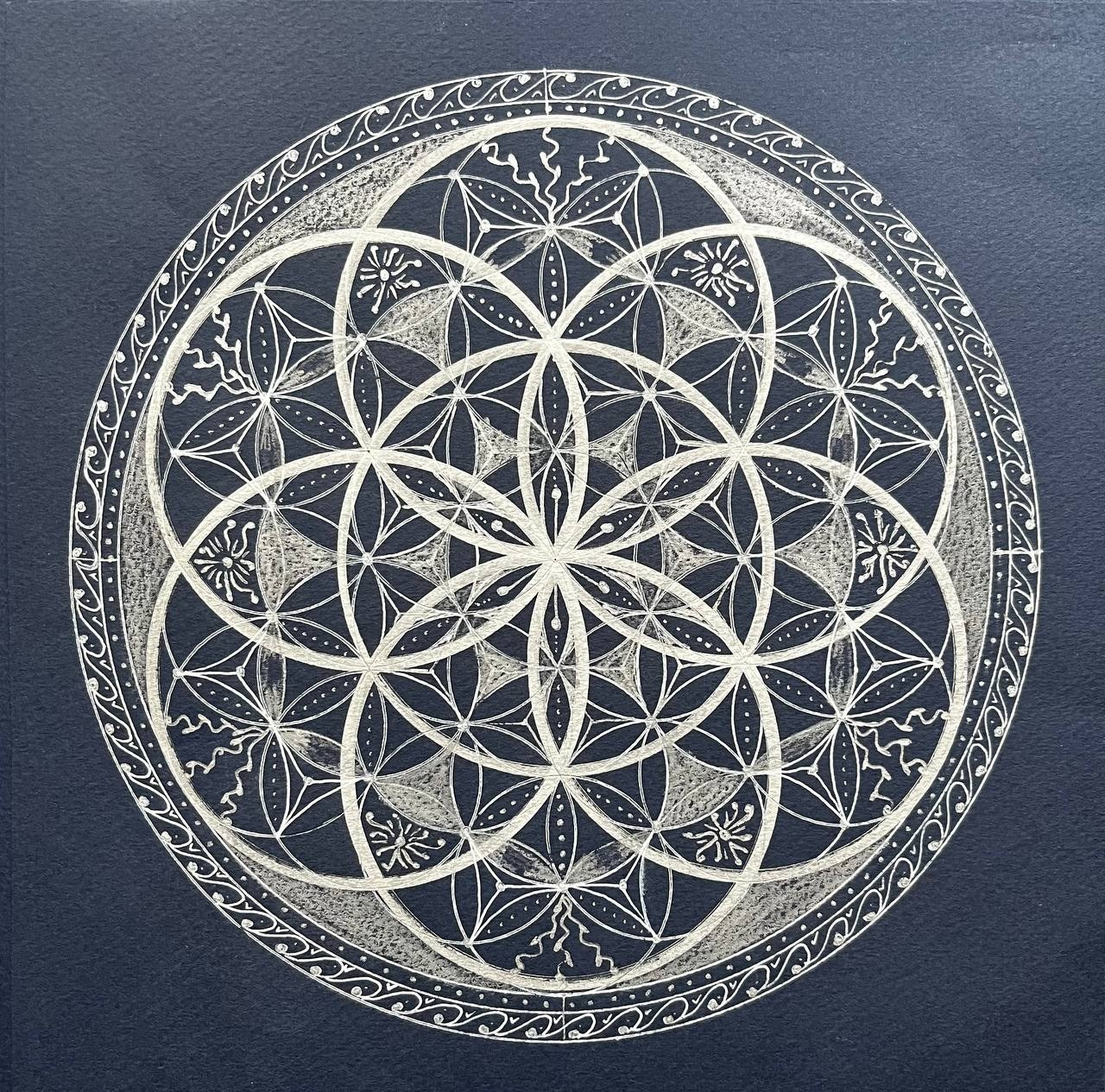 О сакральной геометрии. Arisa  — сакральные картины Мироздания