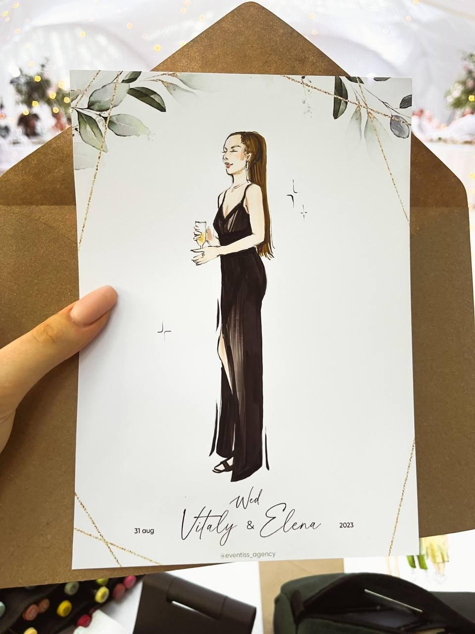 Скетчи гостей на свадьбе